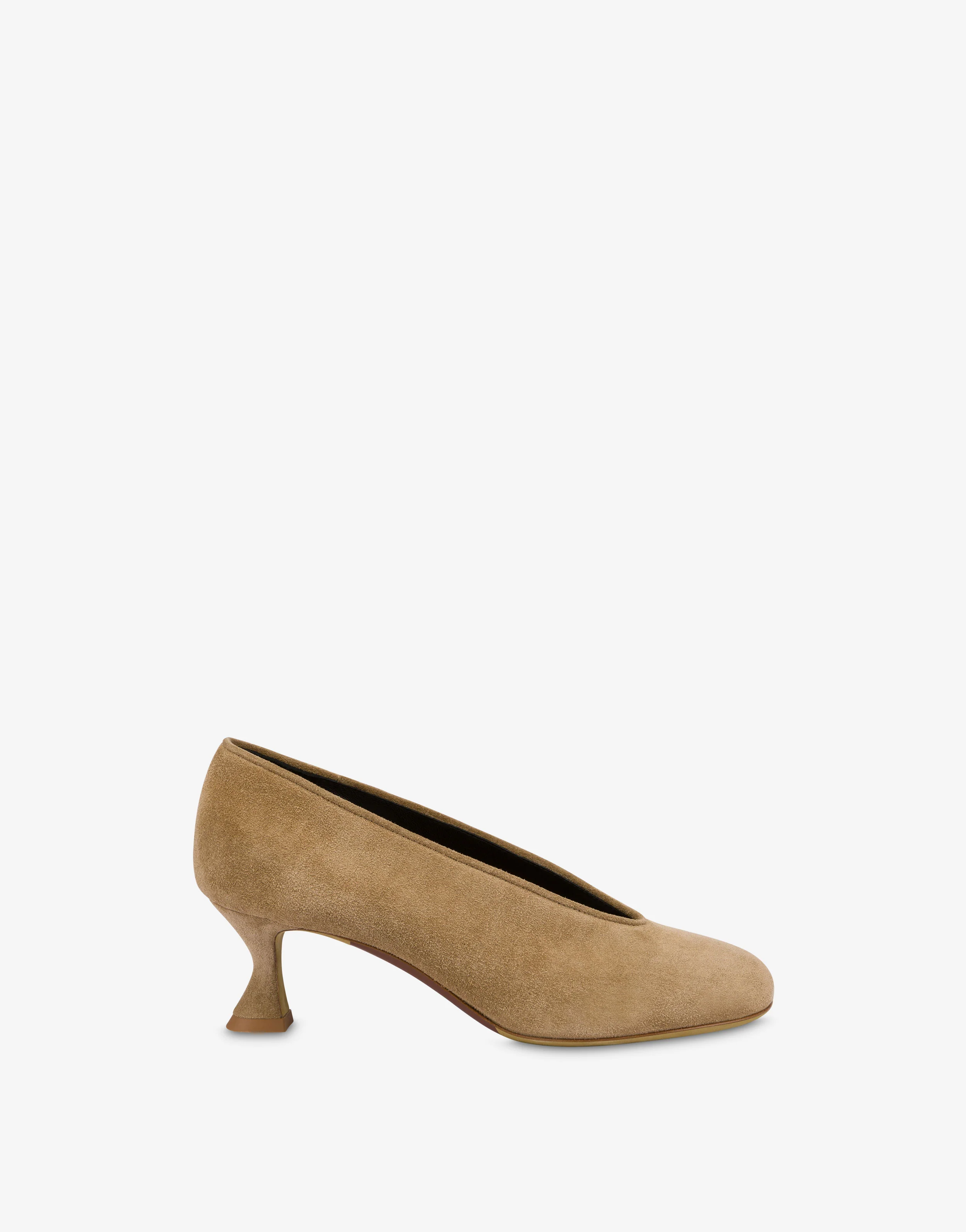 Décolleté in suede Duck - Image 2