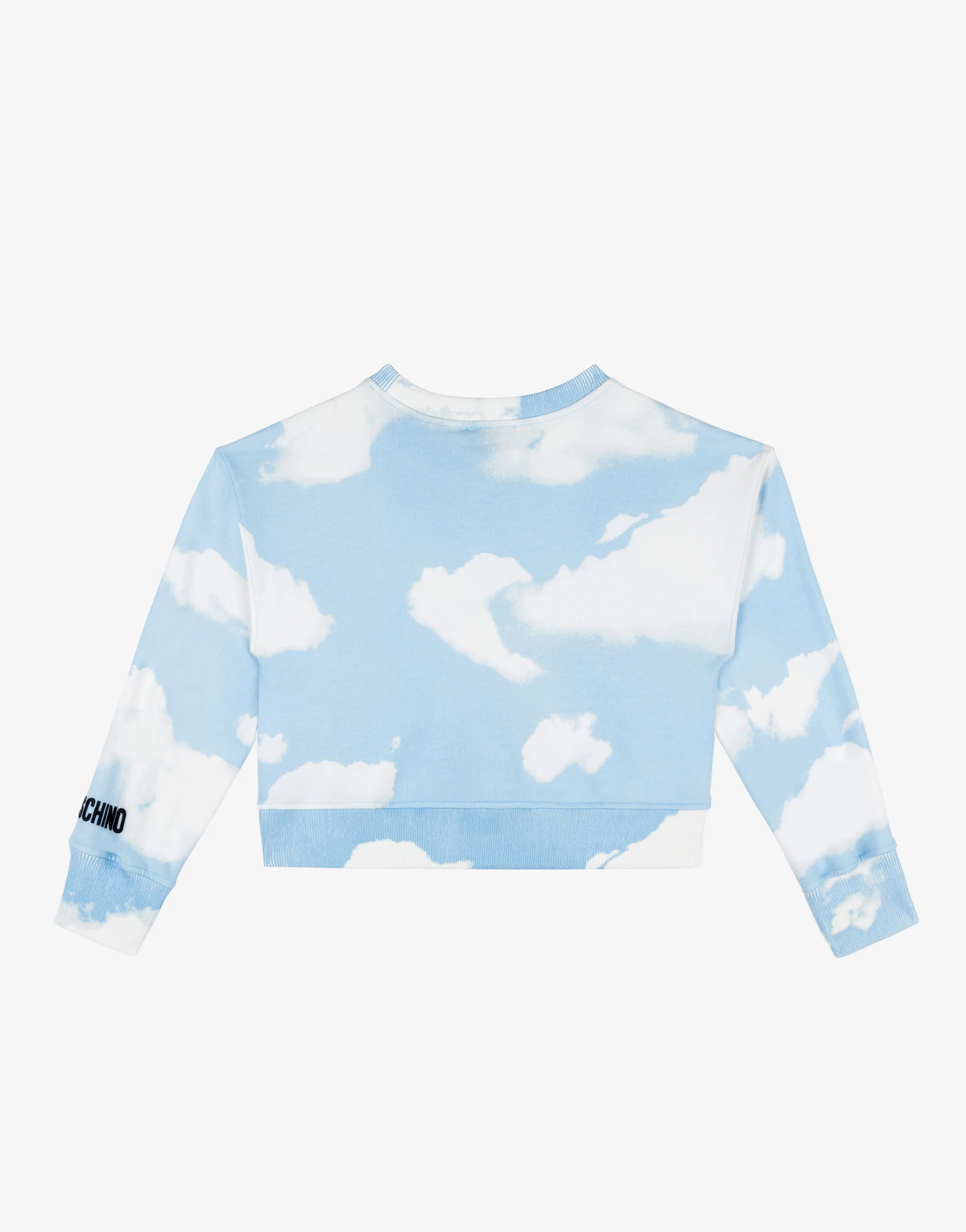 Felpa in cotone Allover Clouds - Image 2