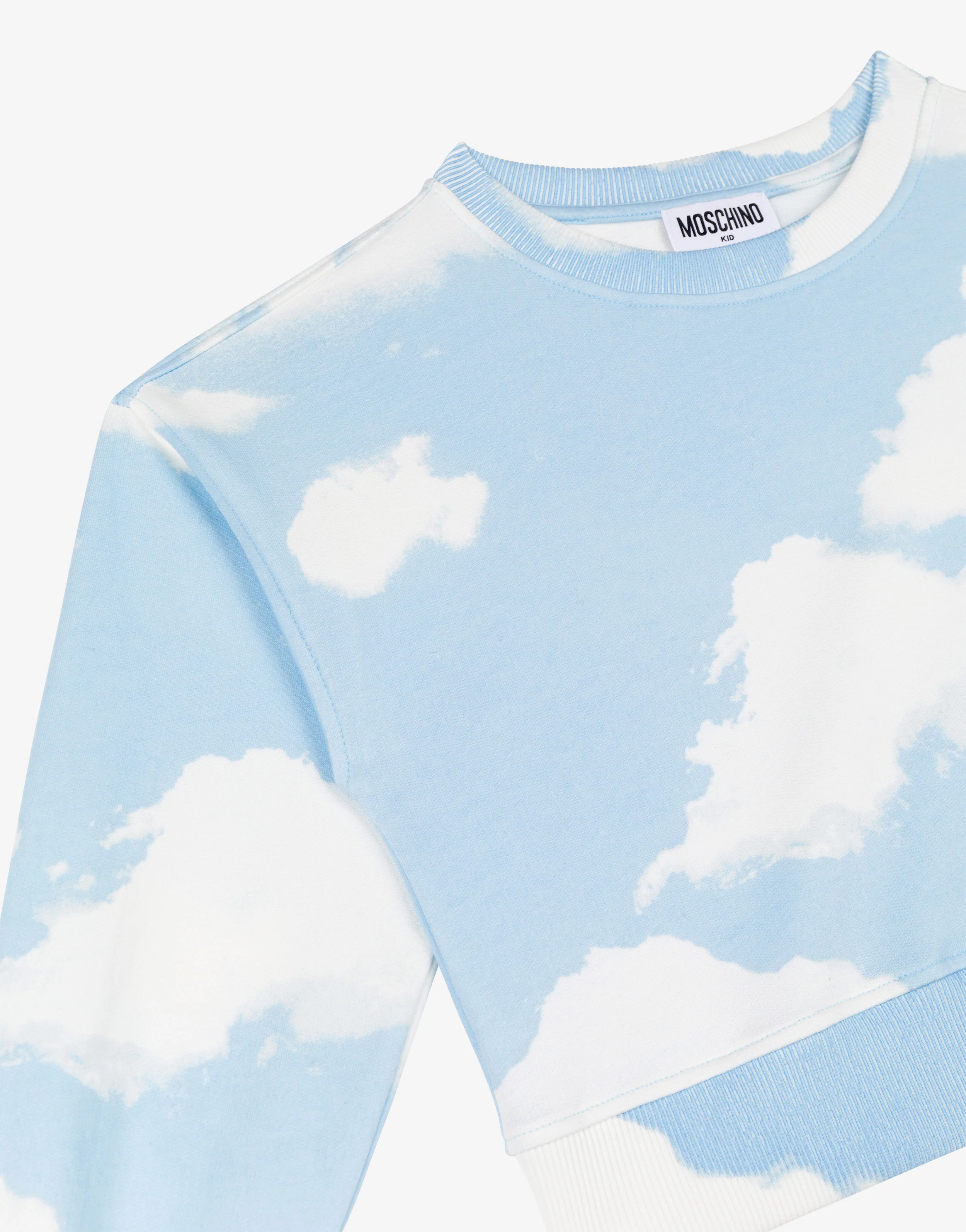 Felpa in cotone Allover Clouds - Image 3