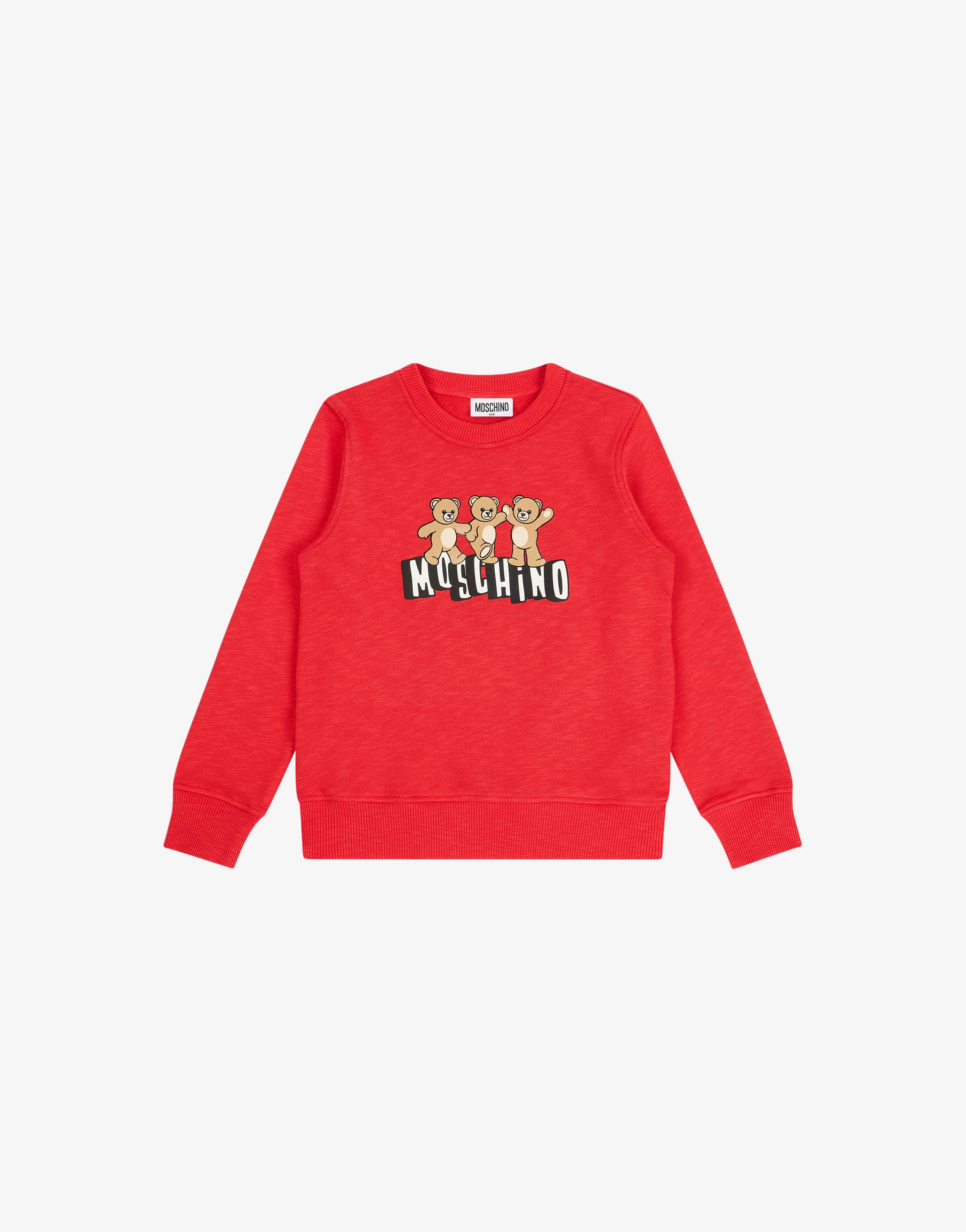 Felpa in cotone Moschino Teddy Bear