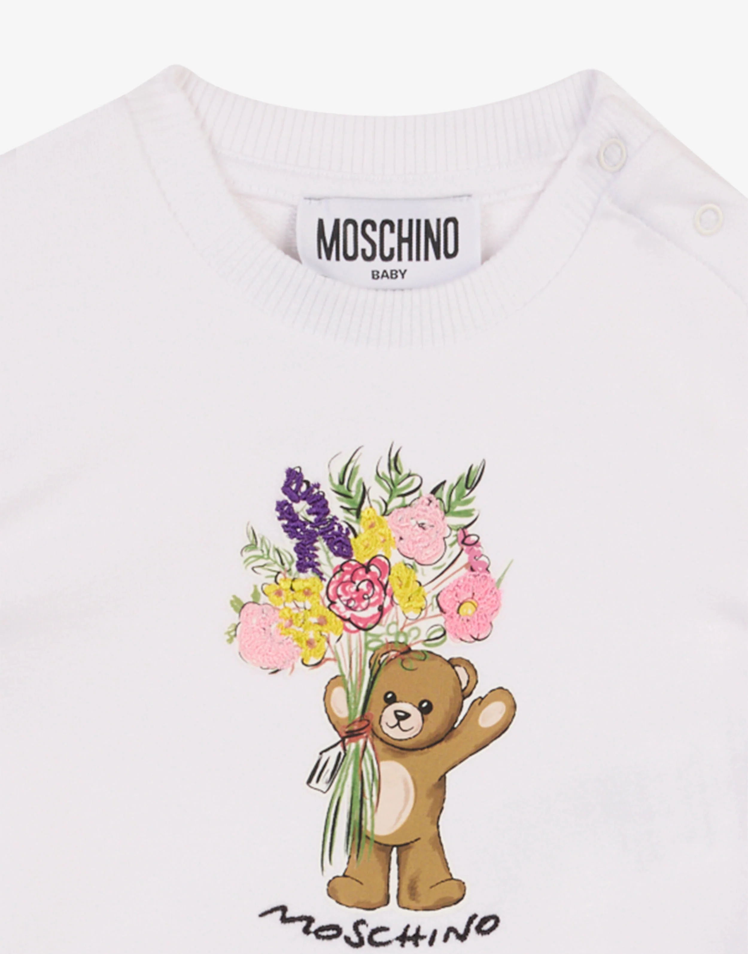 Felpa in cotone Moschino Teddy Bear - Image 3