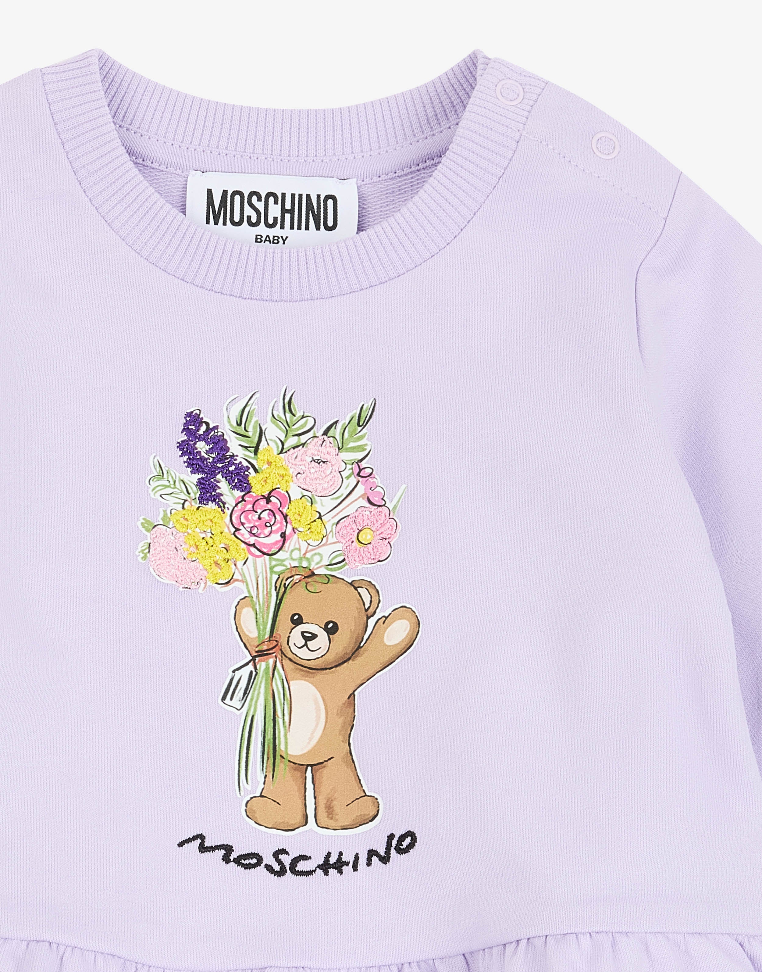 Felpa in cotone Moschino Teddy Bear - Image 3