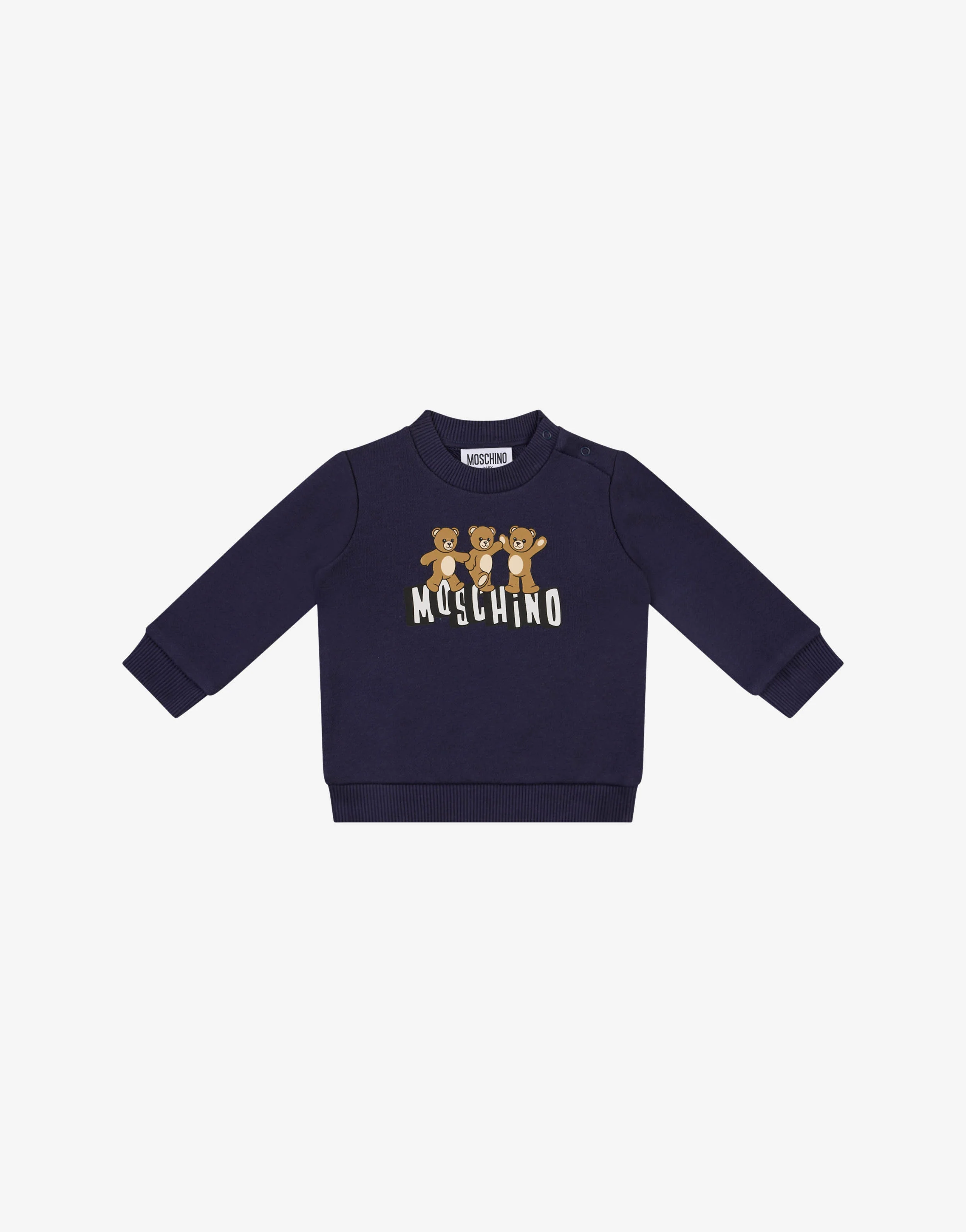 Felpa in cotone Moschino Teddy Bear