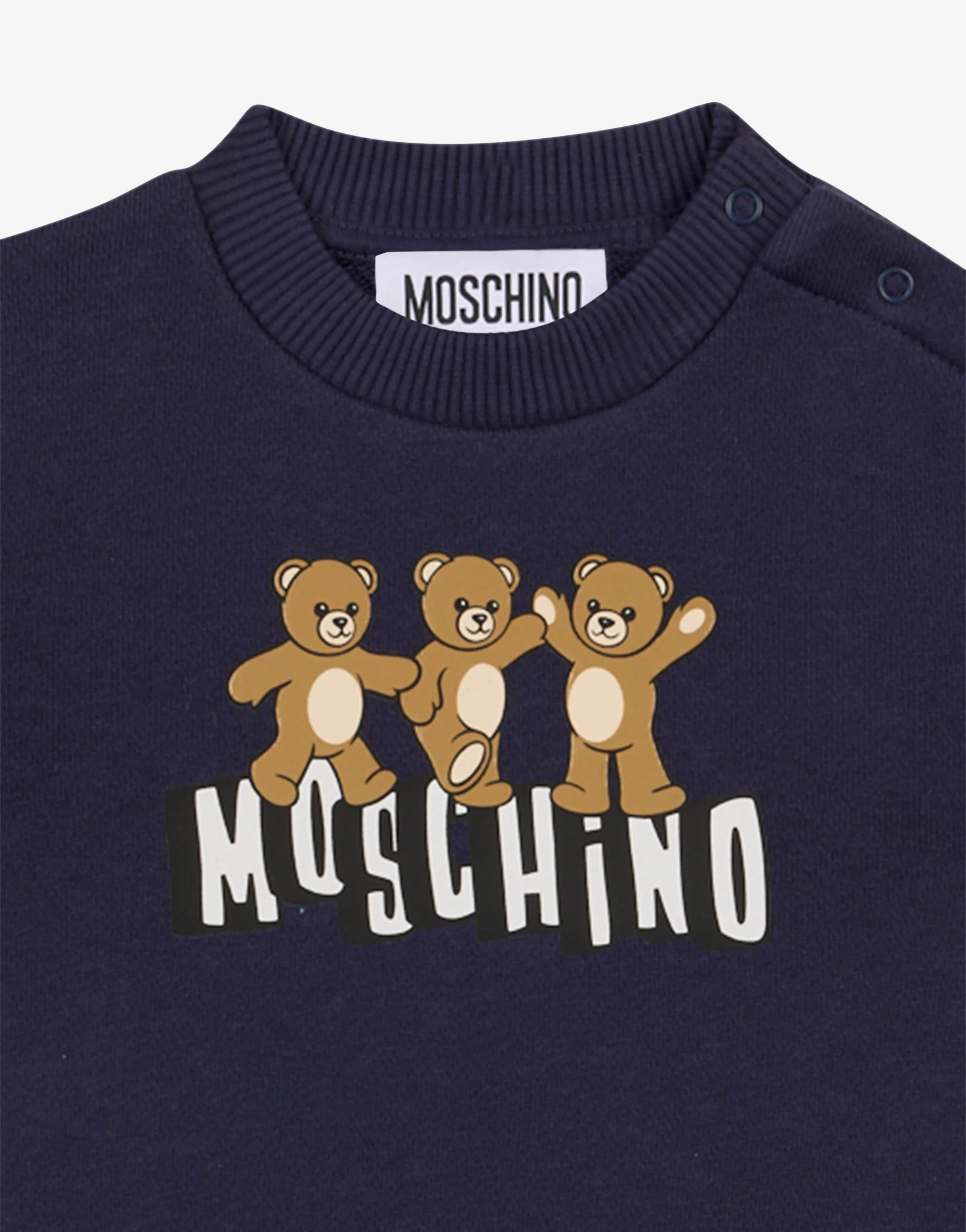 Felpa in cotone Moschino Teddy Bear - Image 3