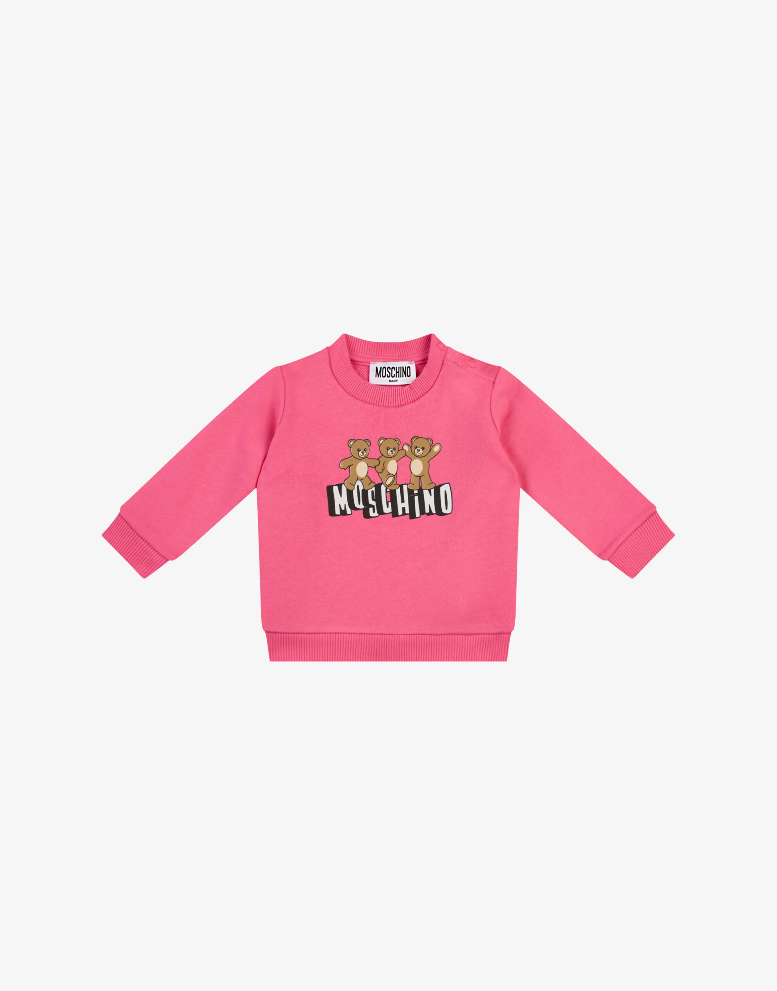 Felpa in cotone Moschino Teddy Bear
