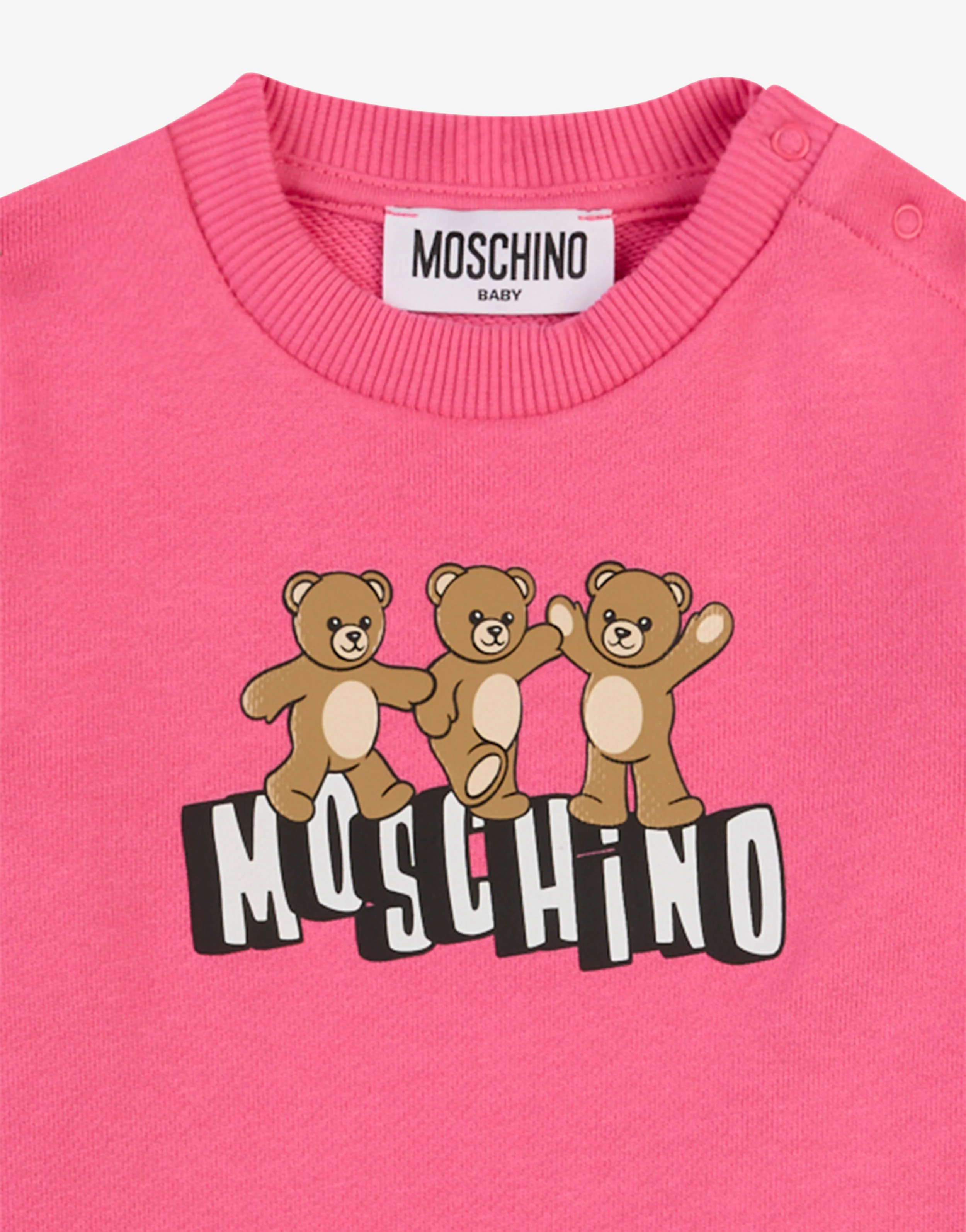 Felpa in cotone Moschino Teddy Bear - Image 3