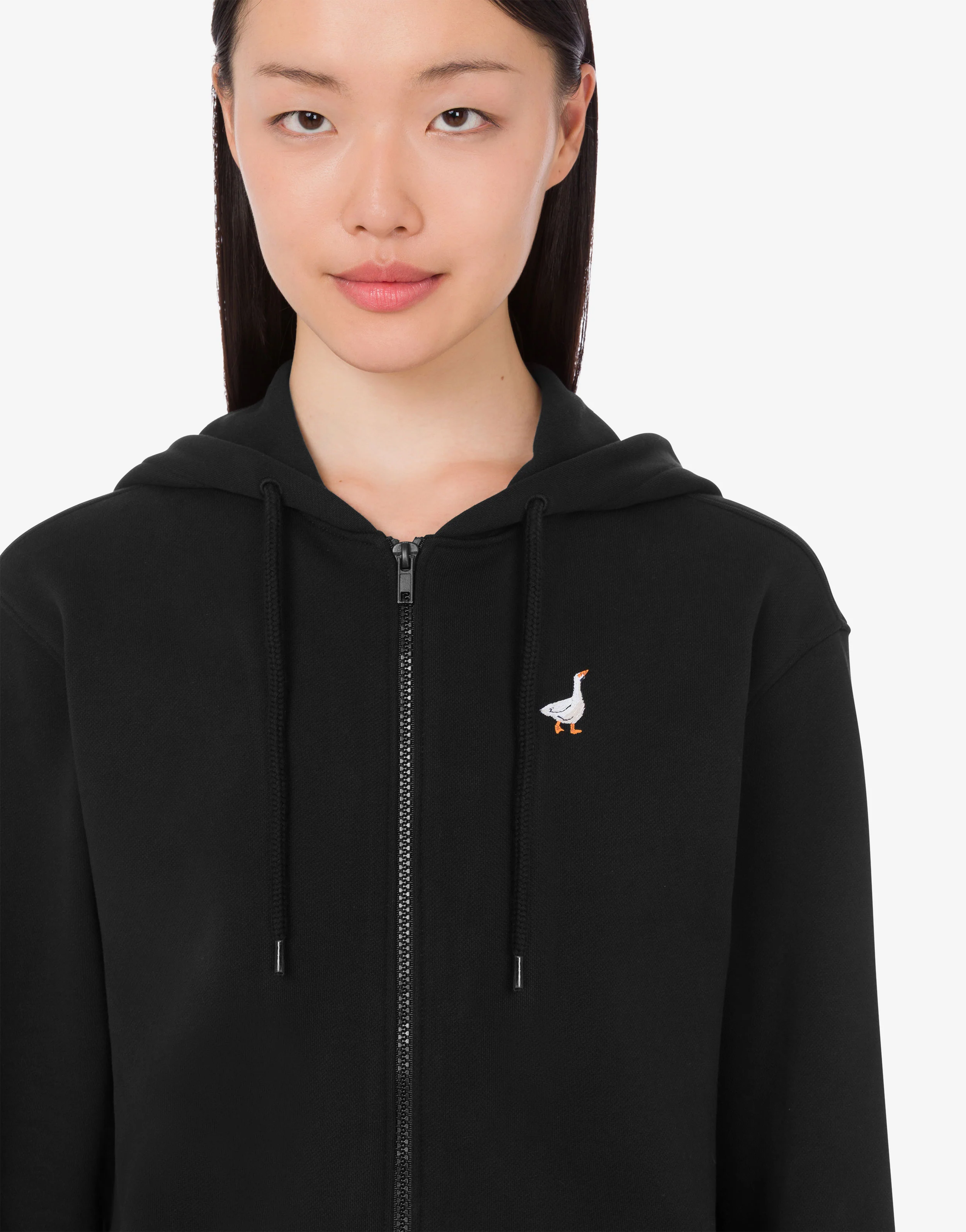 Felpa in cotone organico Goose - Image 5