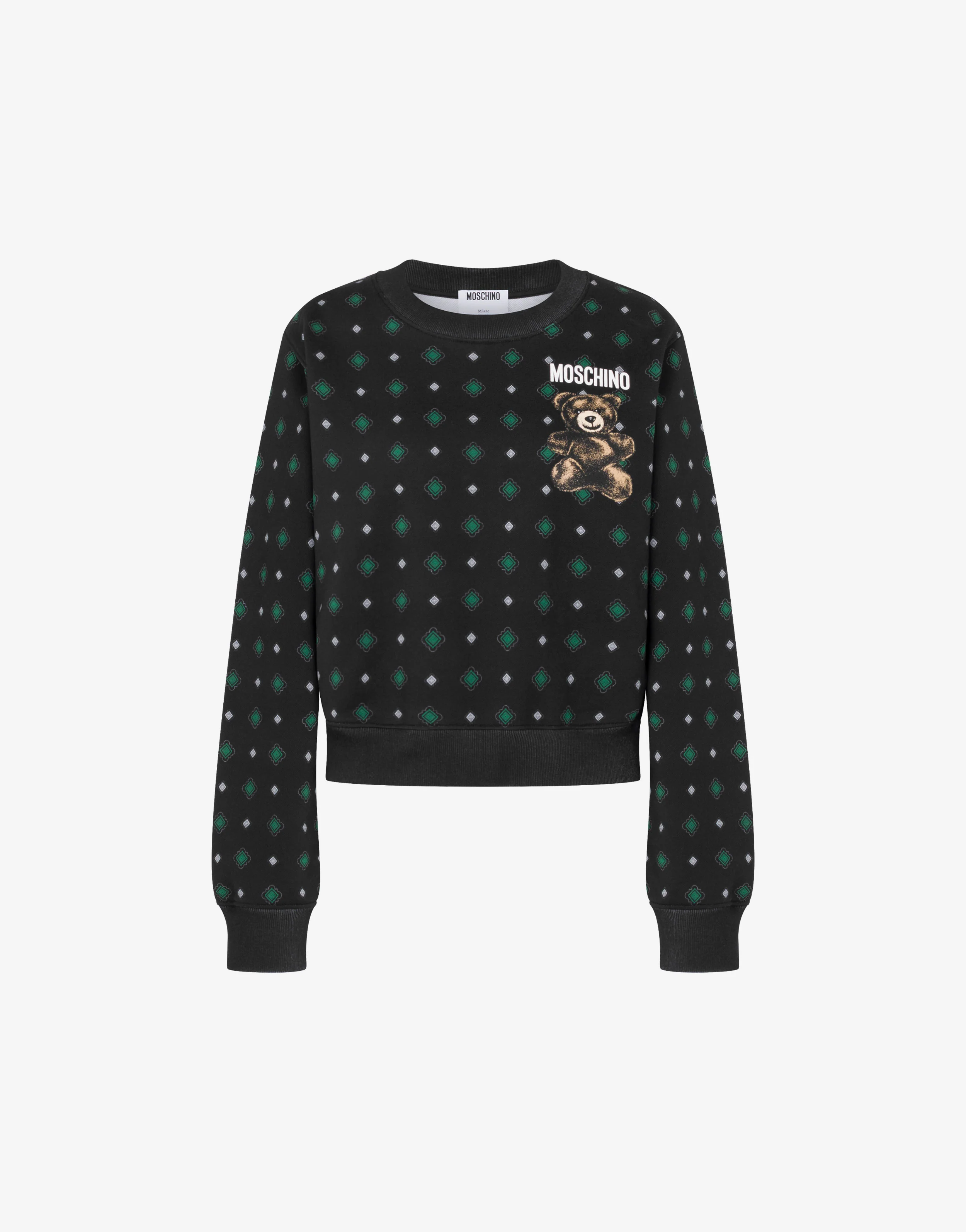 Felpa in cotone organico Moschino Teddy Bear - Image 5