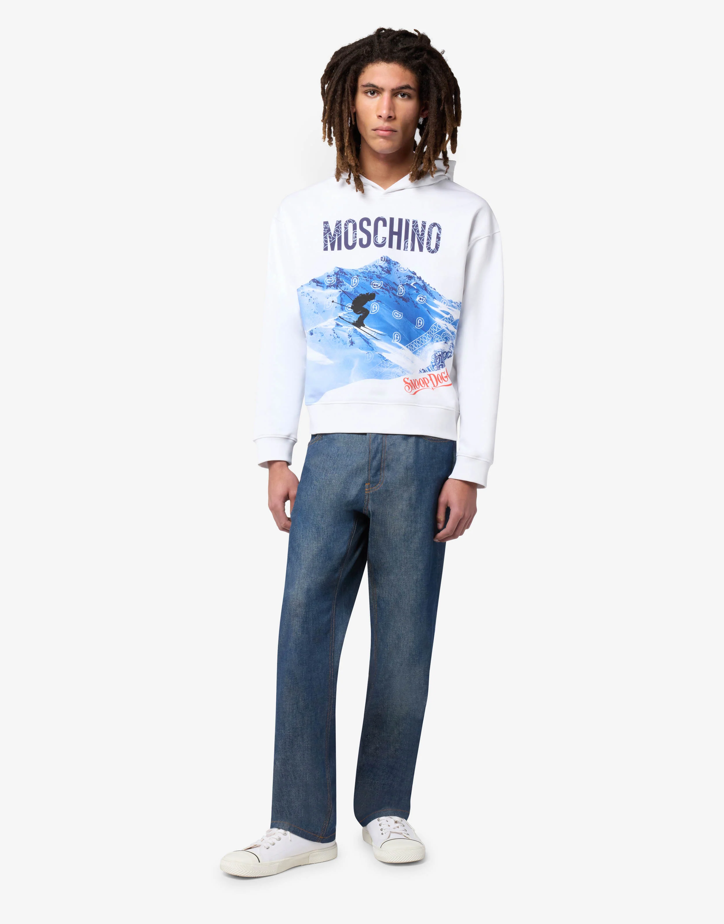 Felpa Limited Edition Moschino x Snoop Dogg