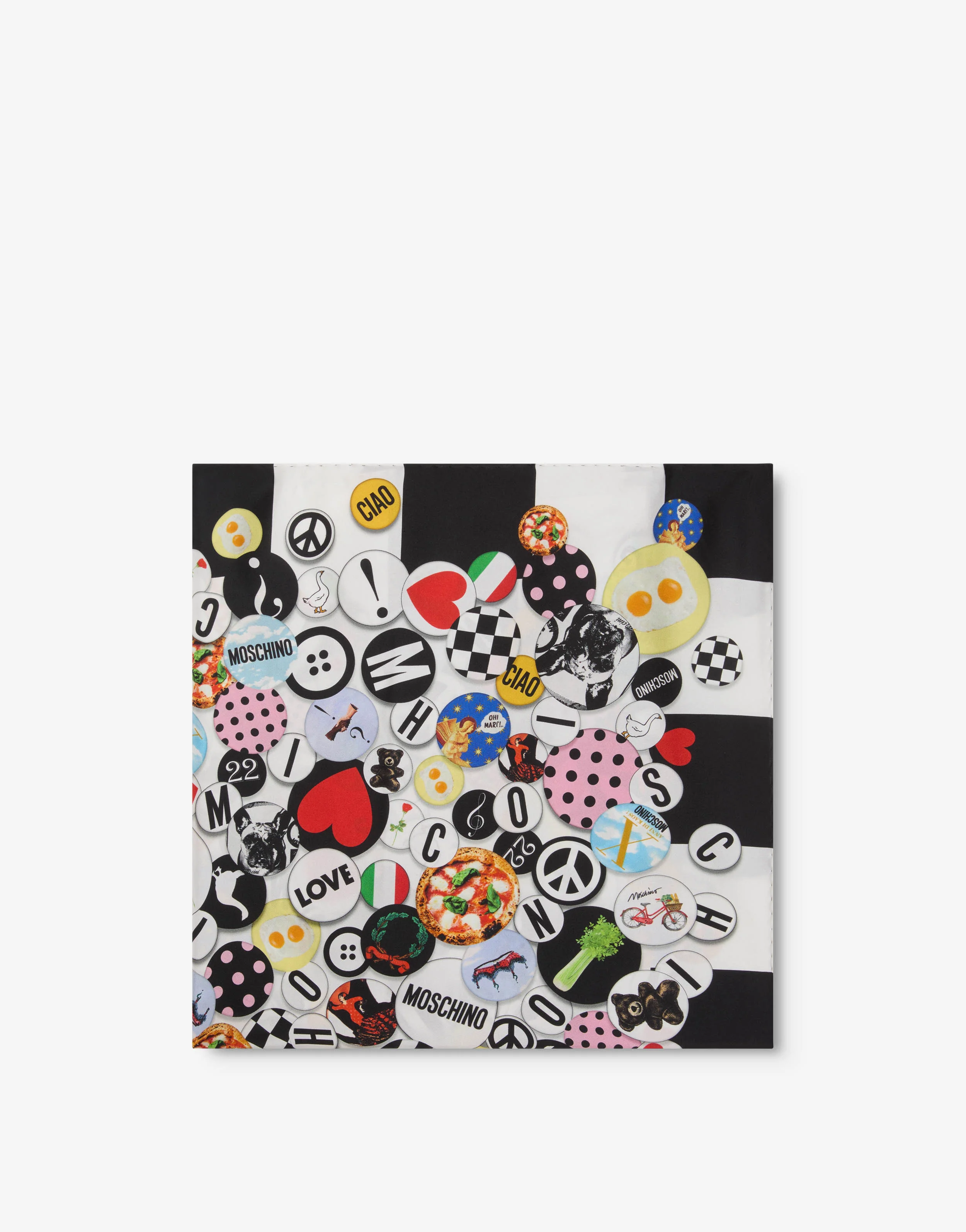 Foulard in seta stampato - Image 2