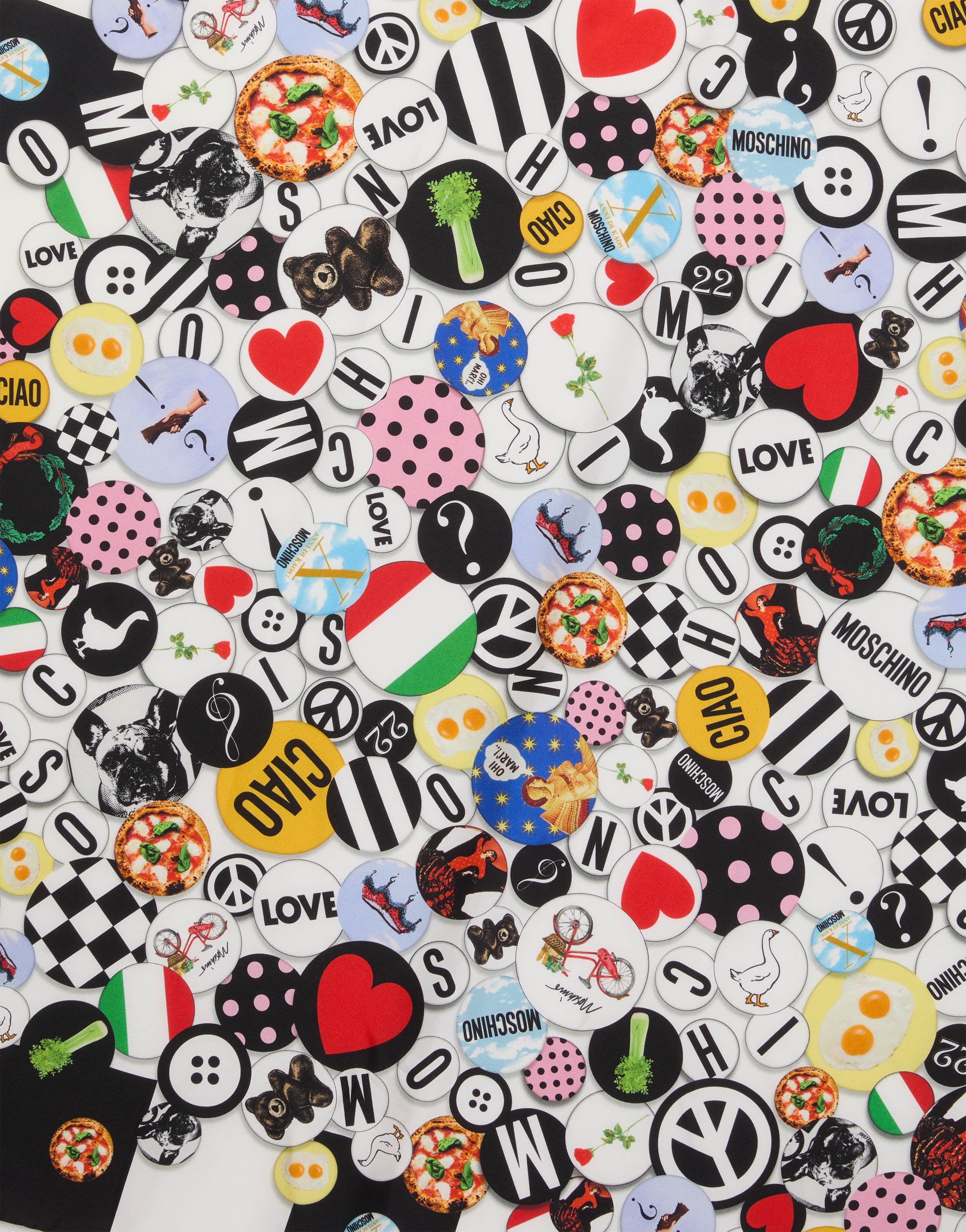 Foulard in seta stampato - Image 3
