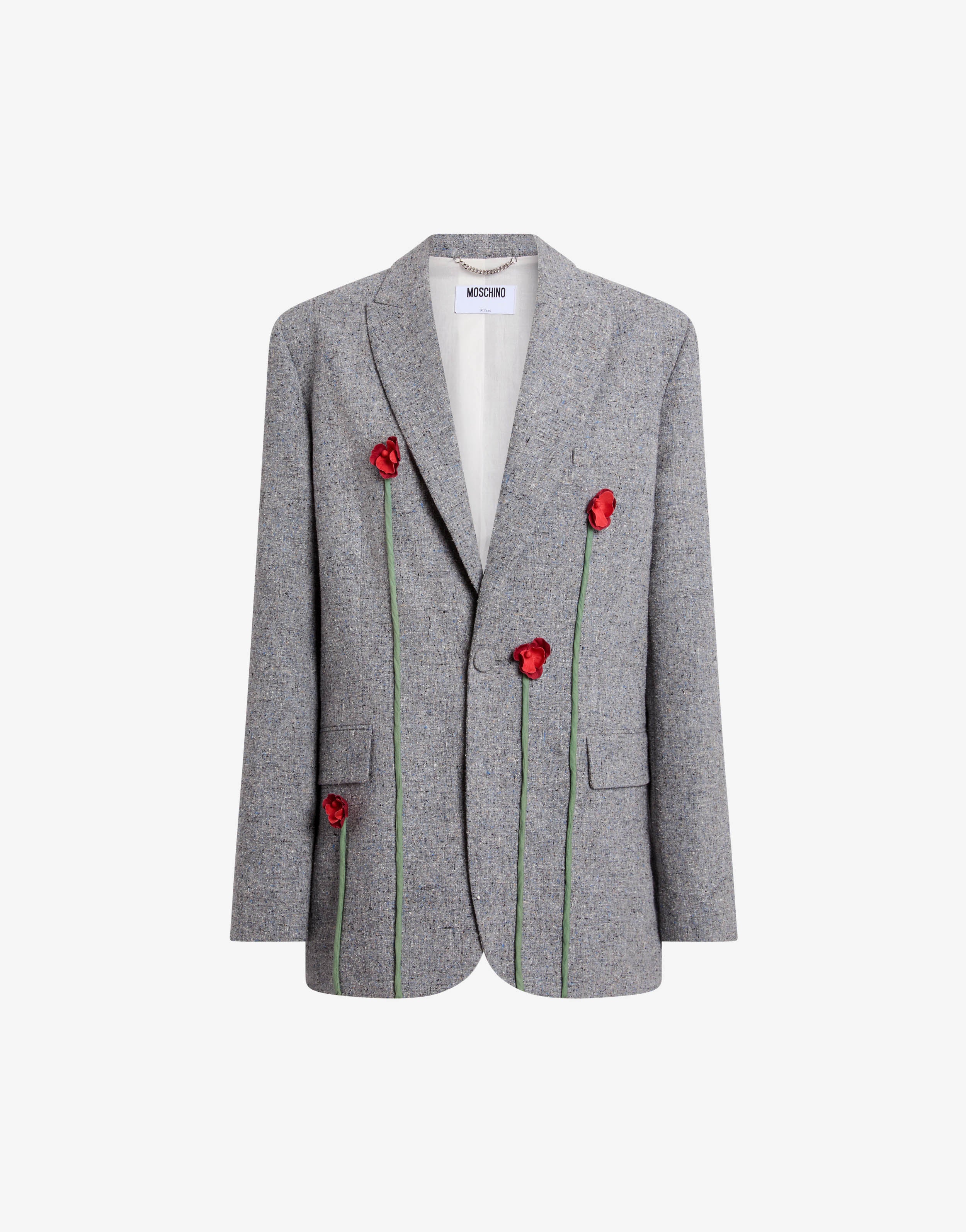 Giacca in tweed ricamata - Image 4