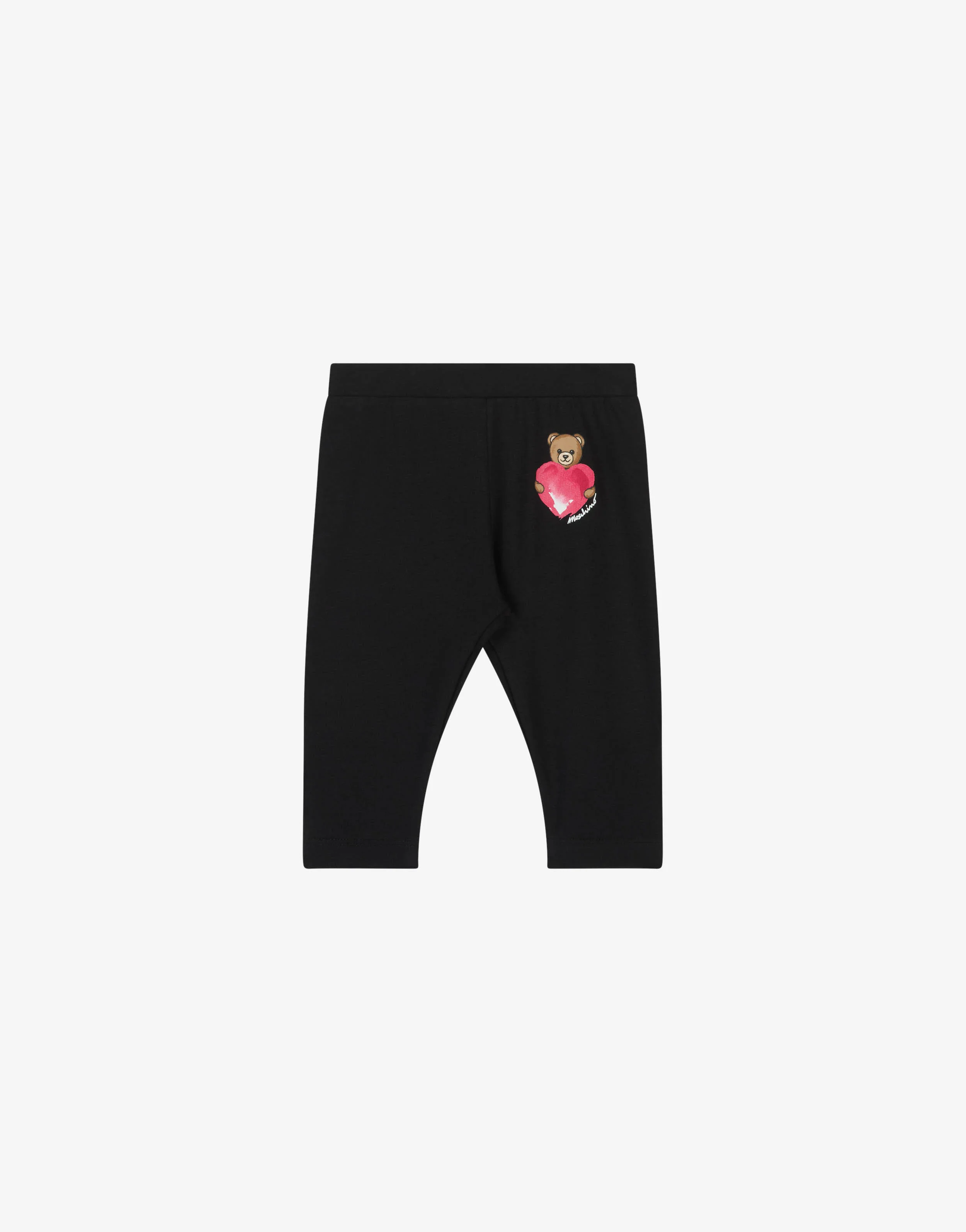 Leggings in jersey di cotone Moschino Teddy Bear