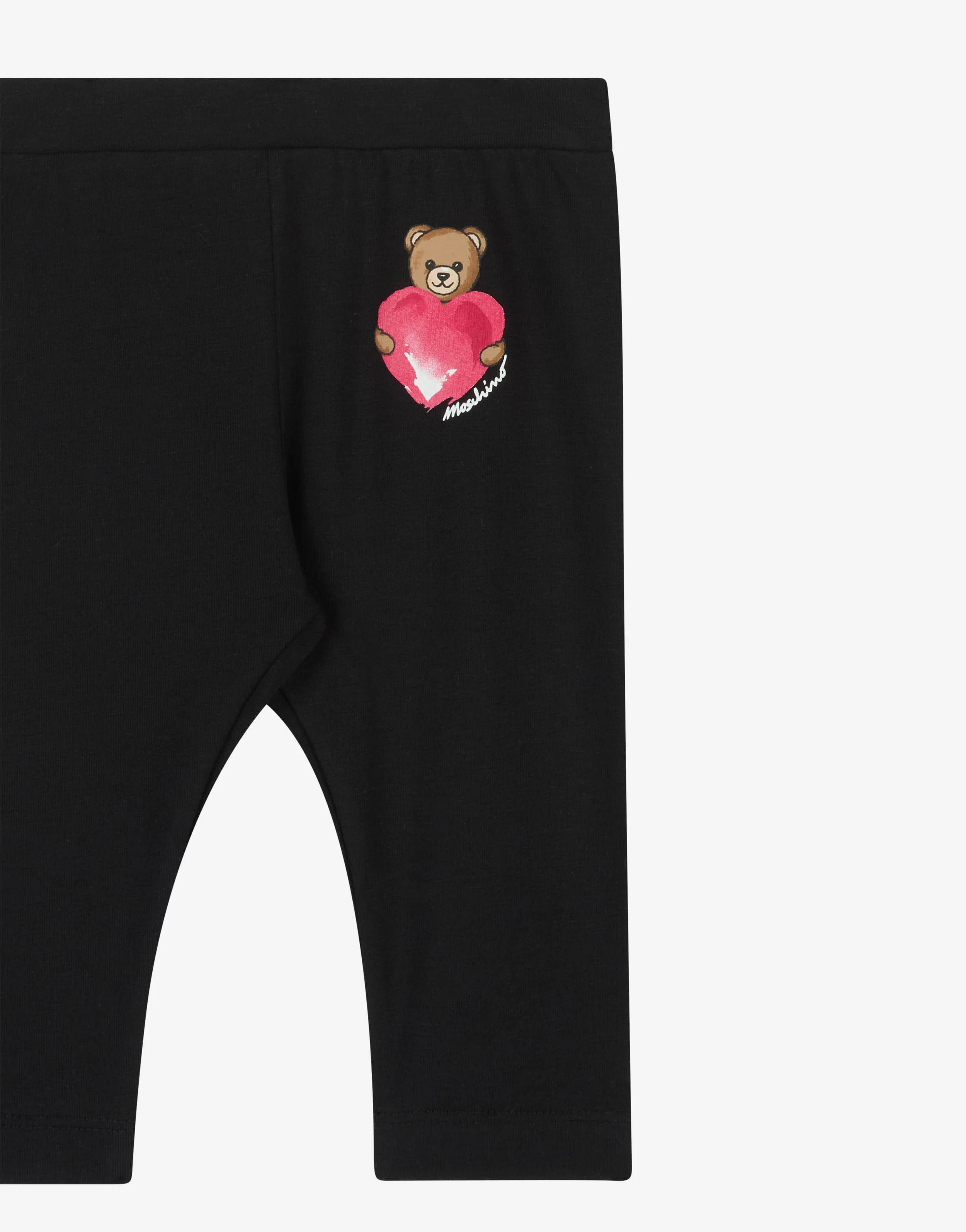 Leggings in jersey di cotone Moschino Teddy Bear - Image 3