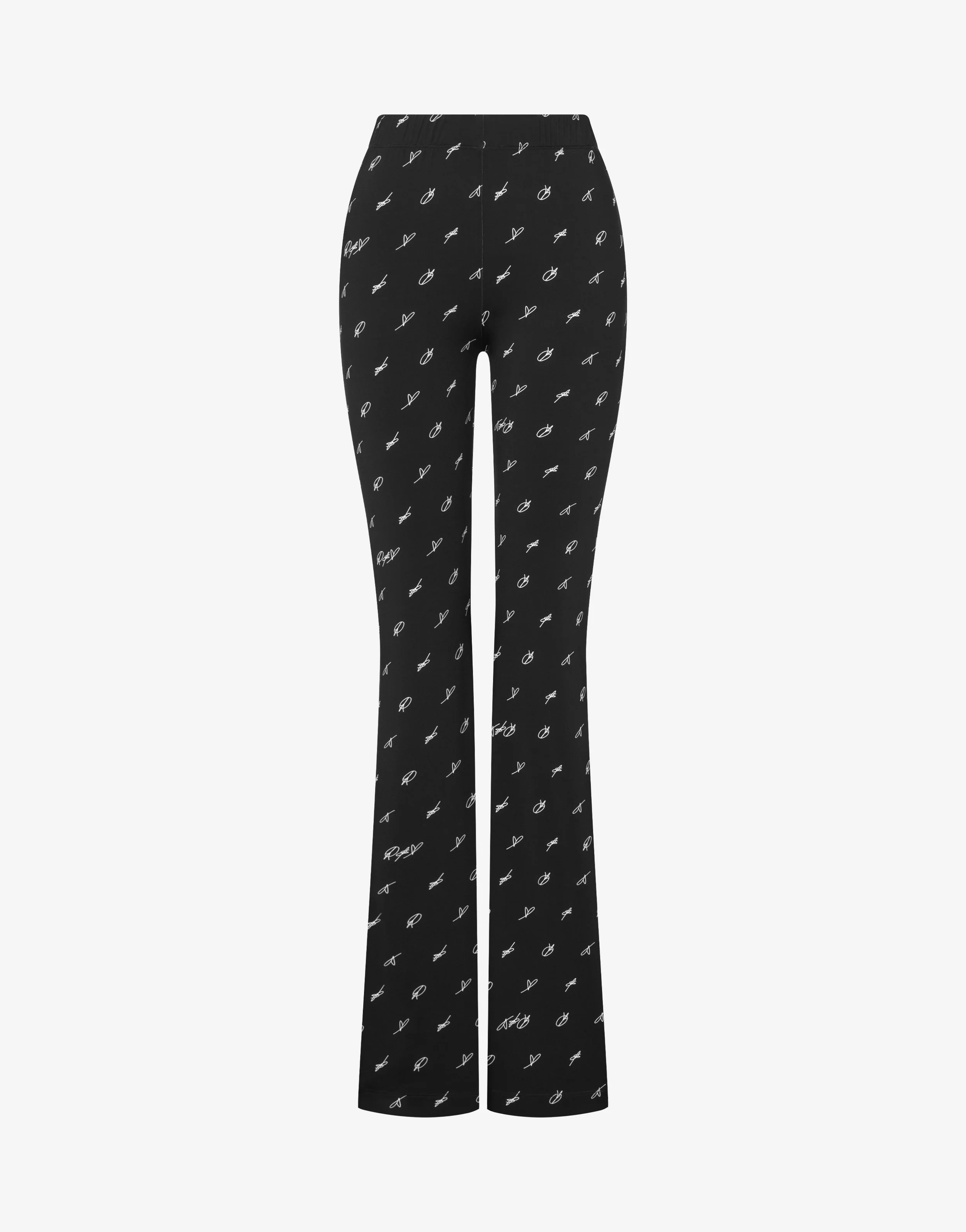 Leggings in jersey tecnico stampato