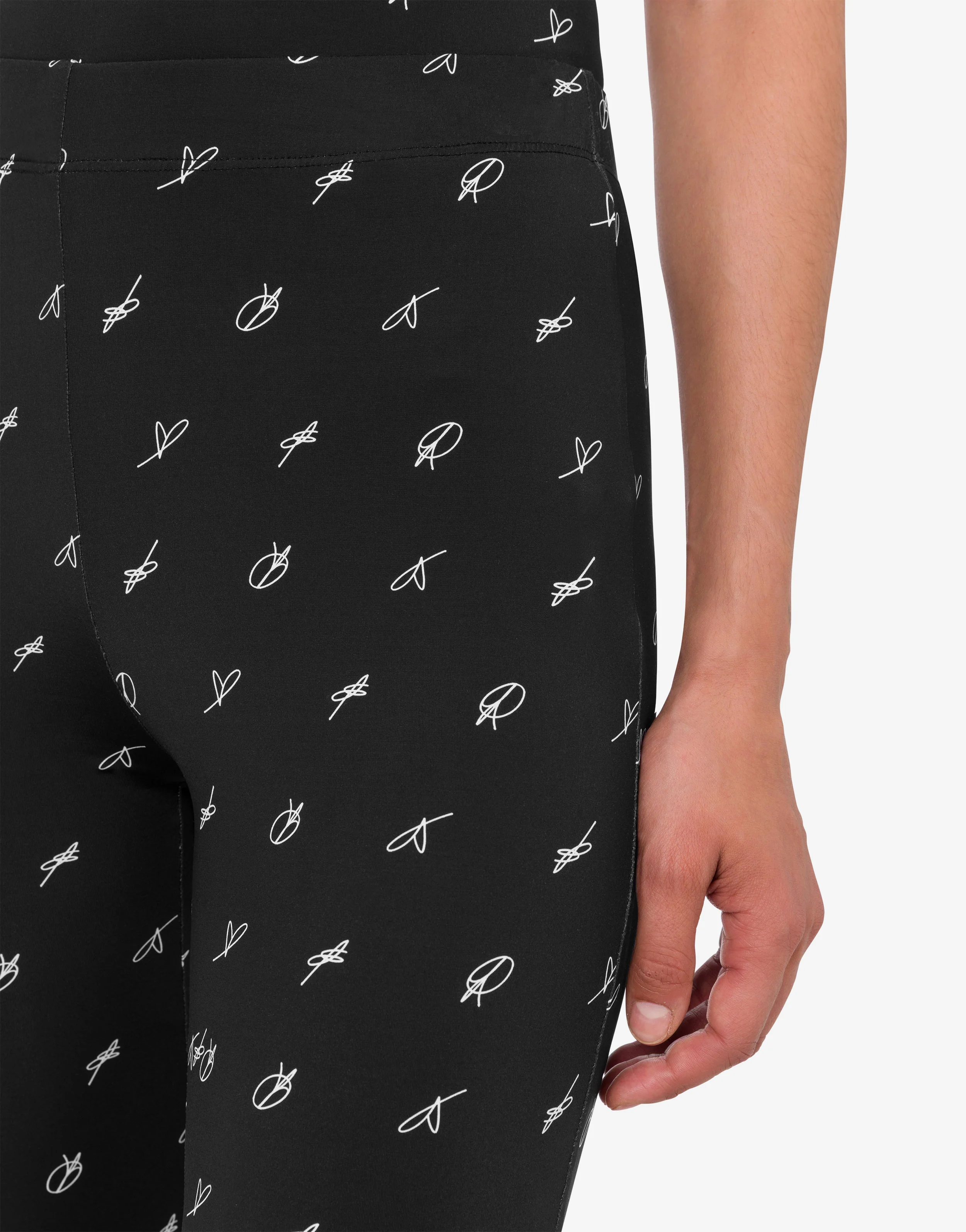 Leggings in jersey tecnico stampato - Image 4