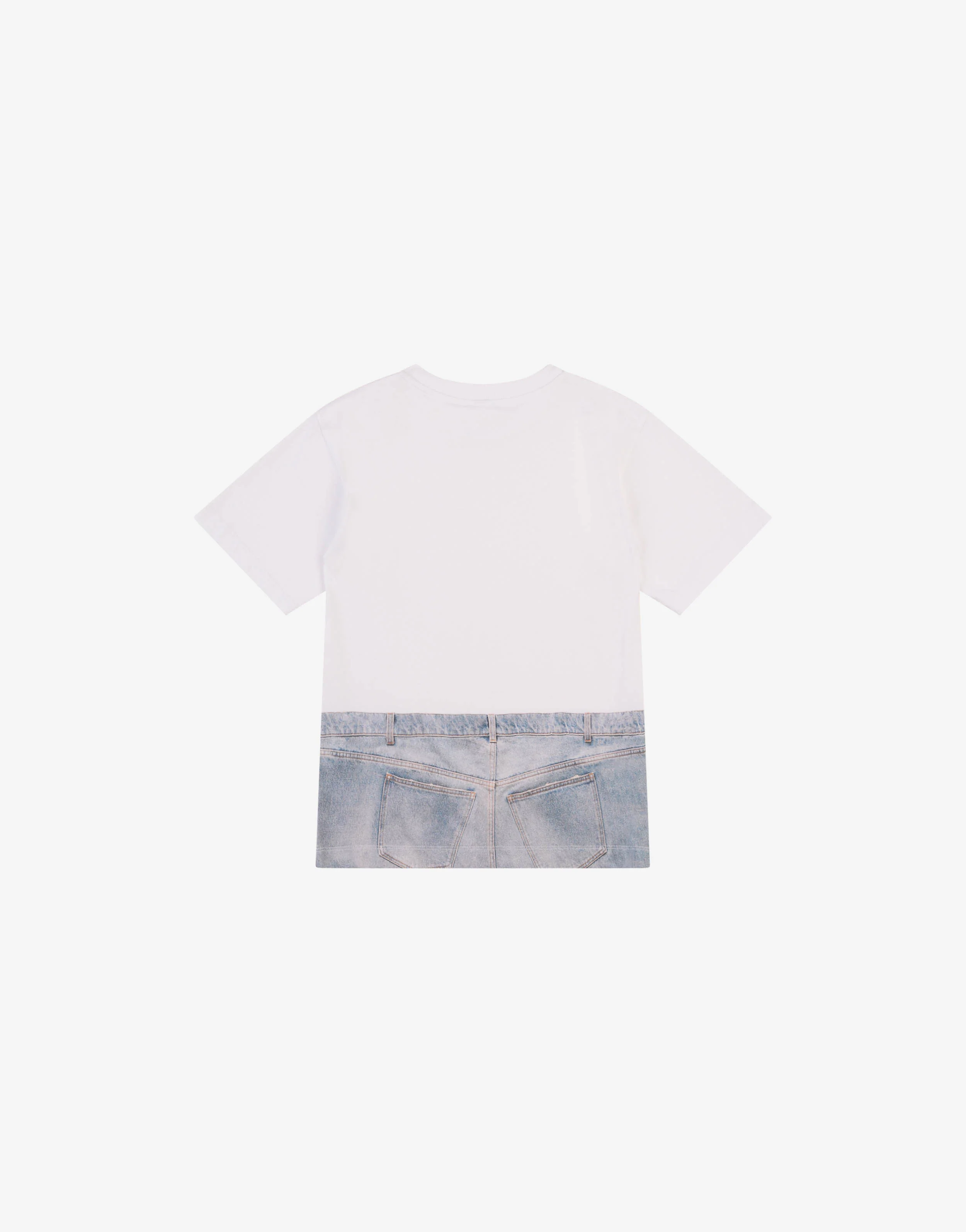 Maxi t-shirt in jersey di cotone stampata - Image 2