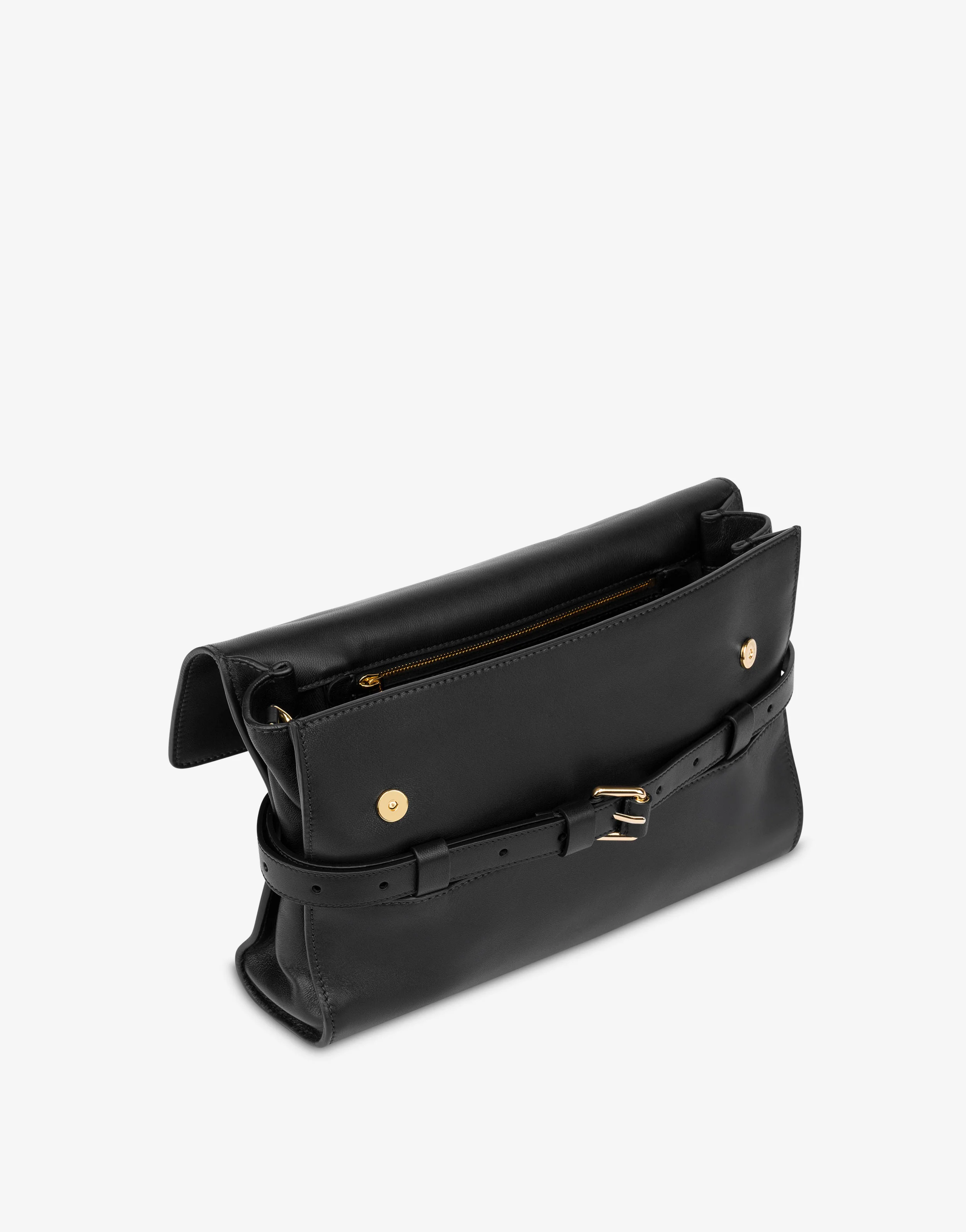 Moschino Tie Me clutch in nappa - Image 3