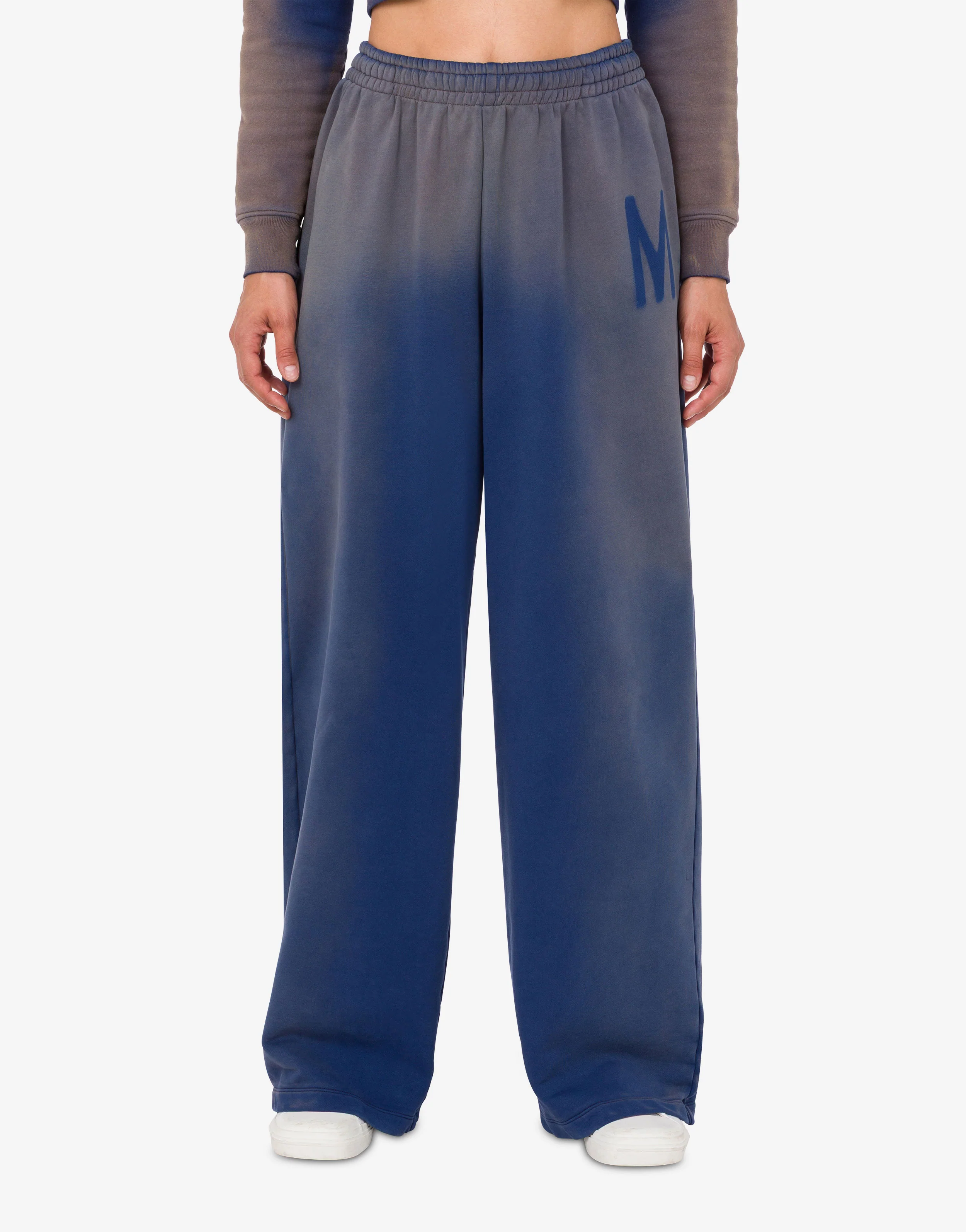 Pantalone in felpa di cotone organico stampato - Image 3