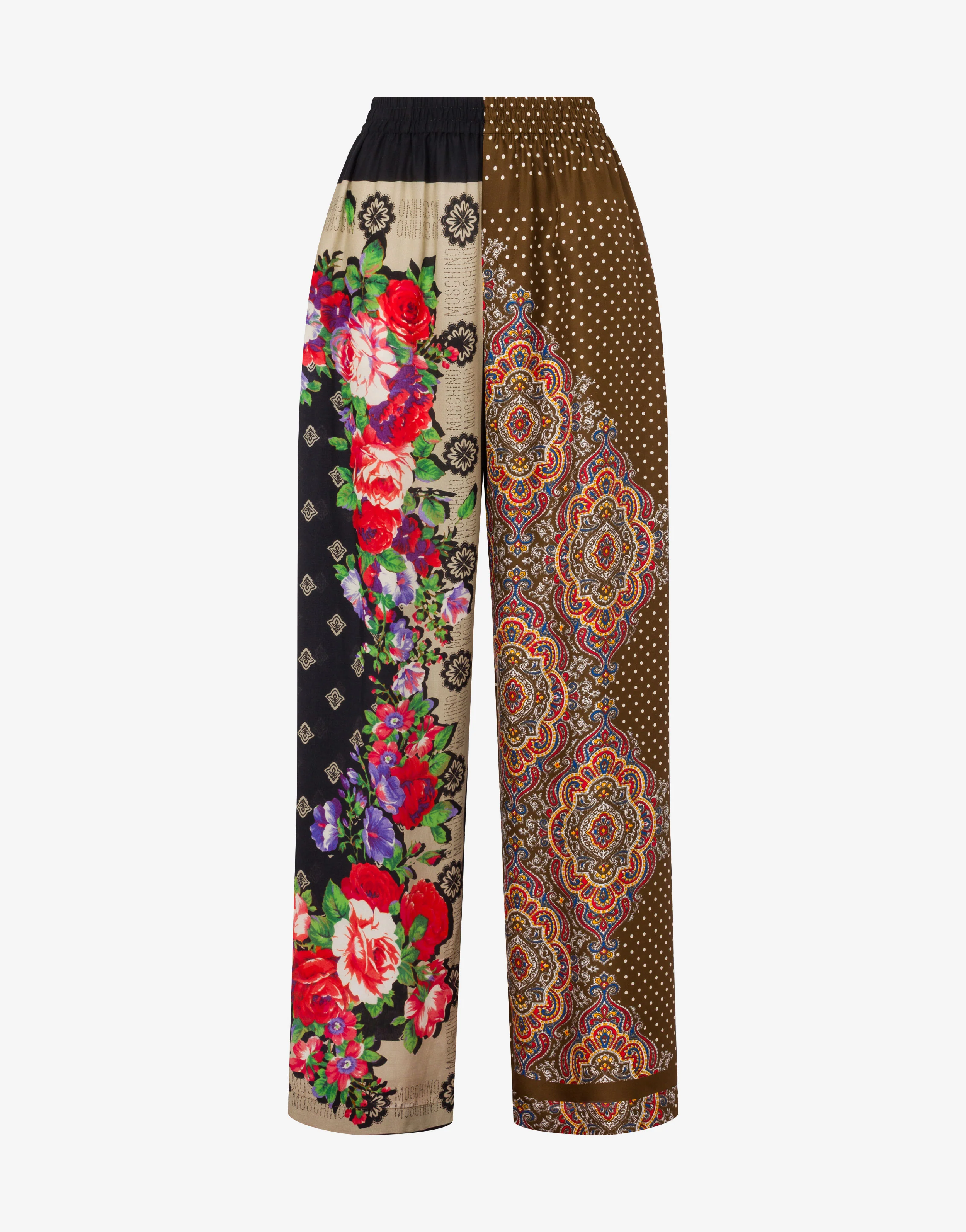 Pantalone in seta stampato - Image 5