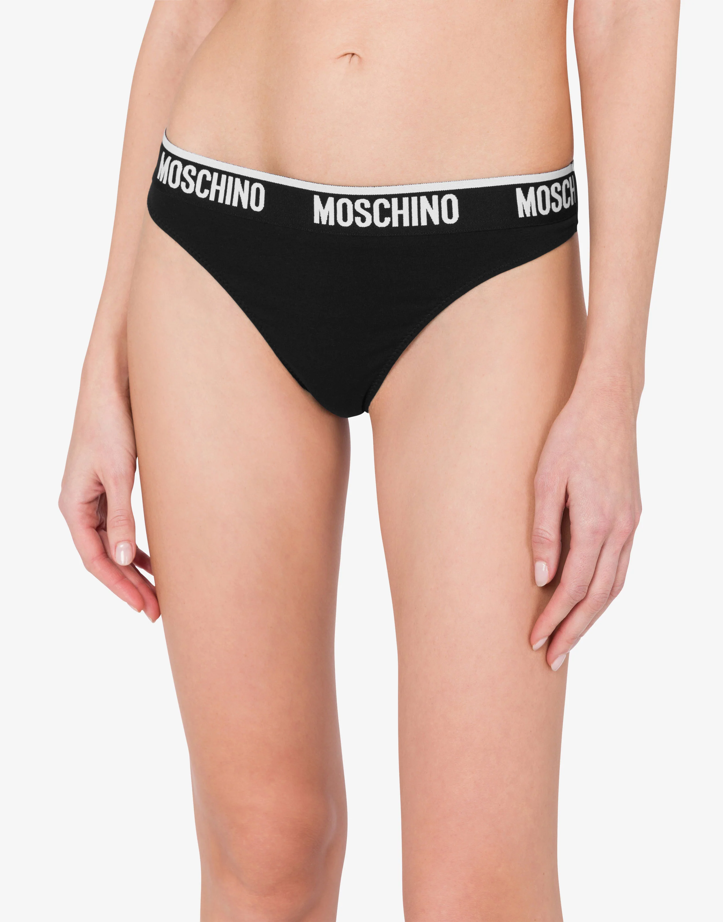 Perizoma in jersey stretch Elastic Logo Band - Image 2