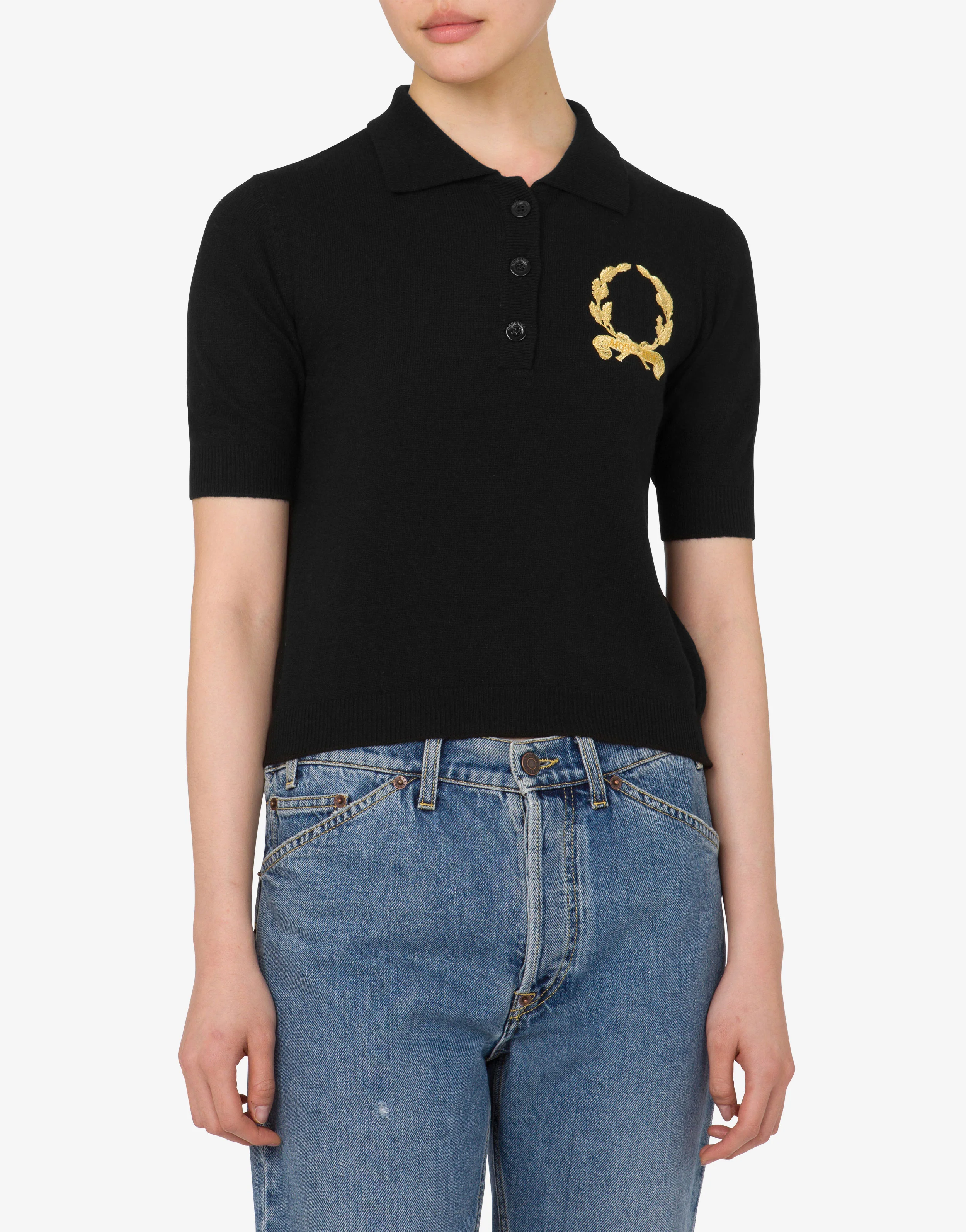 Polo in maglia Laurel Crown Logo - Image 2