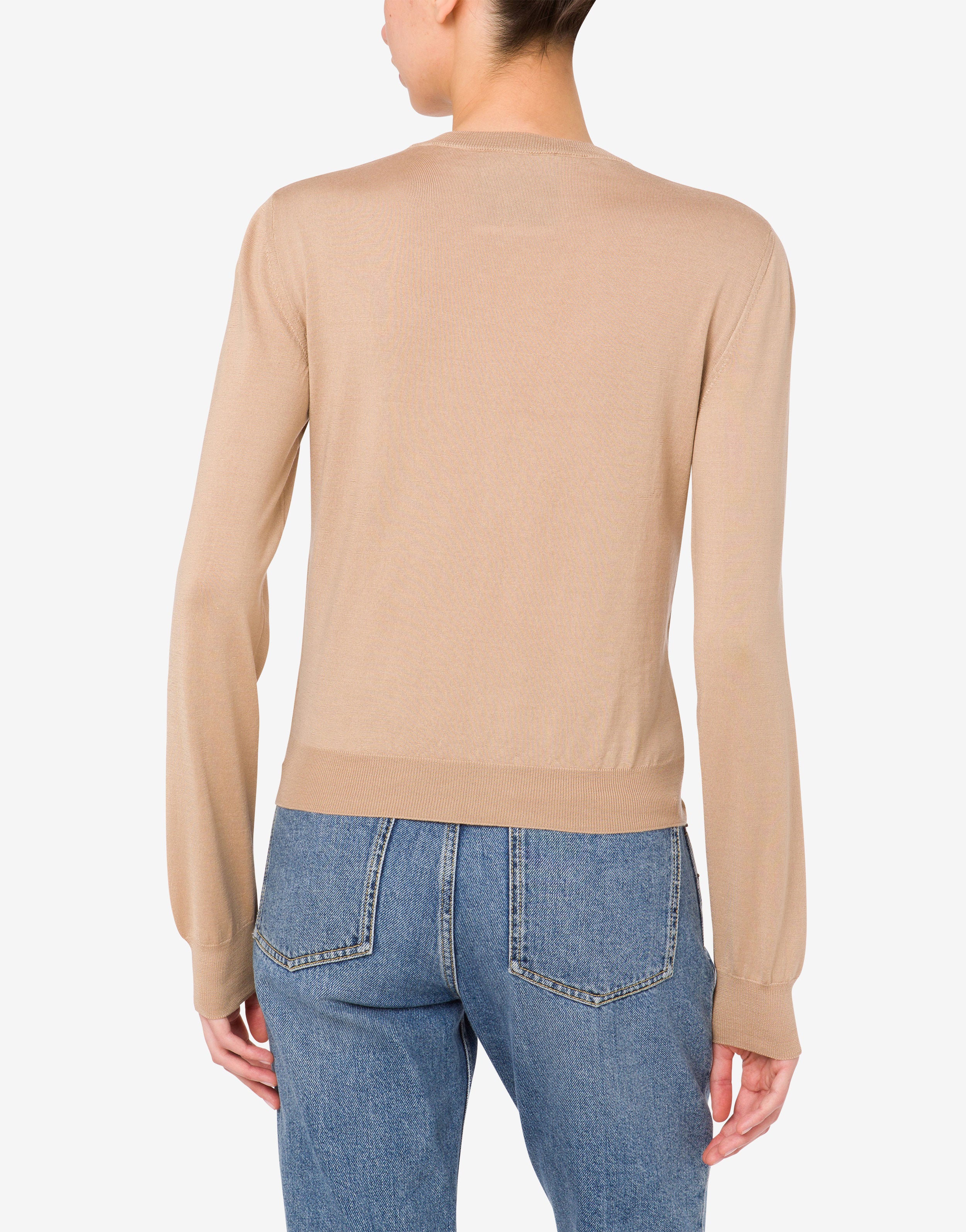 Pullover in lana e seta Golden M - Image 3