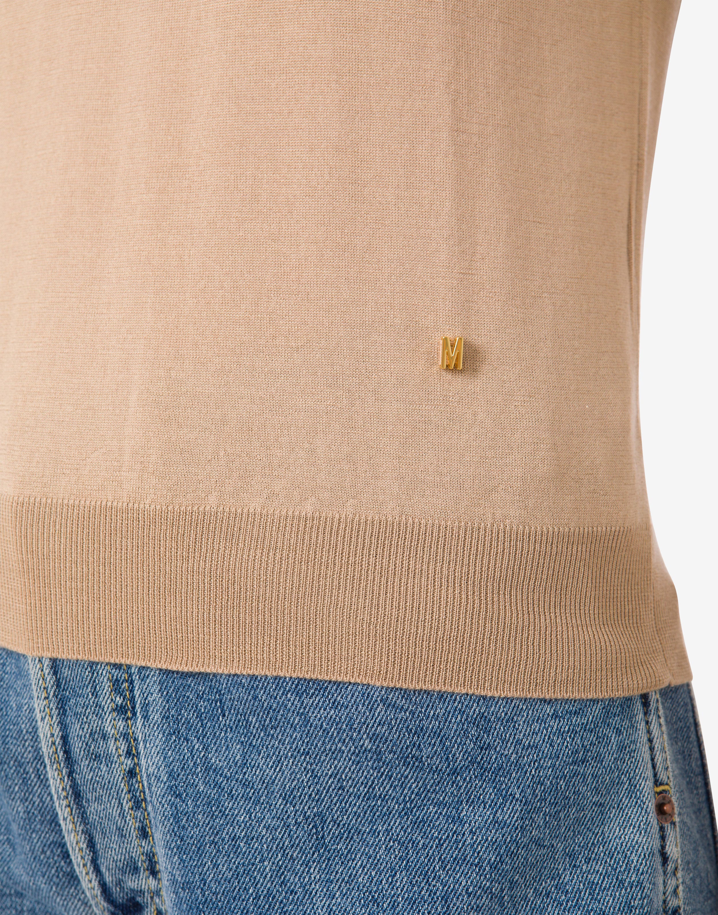 Pullover in lana e seta Golden M - Image 4