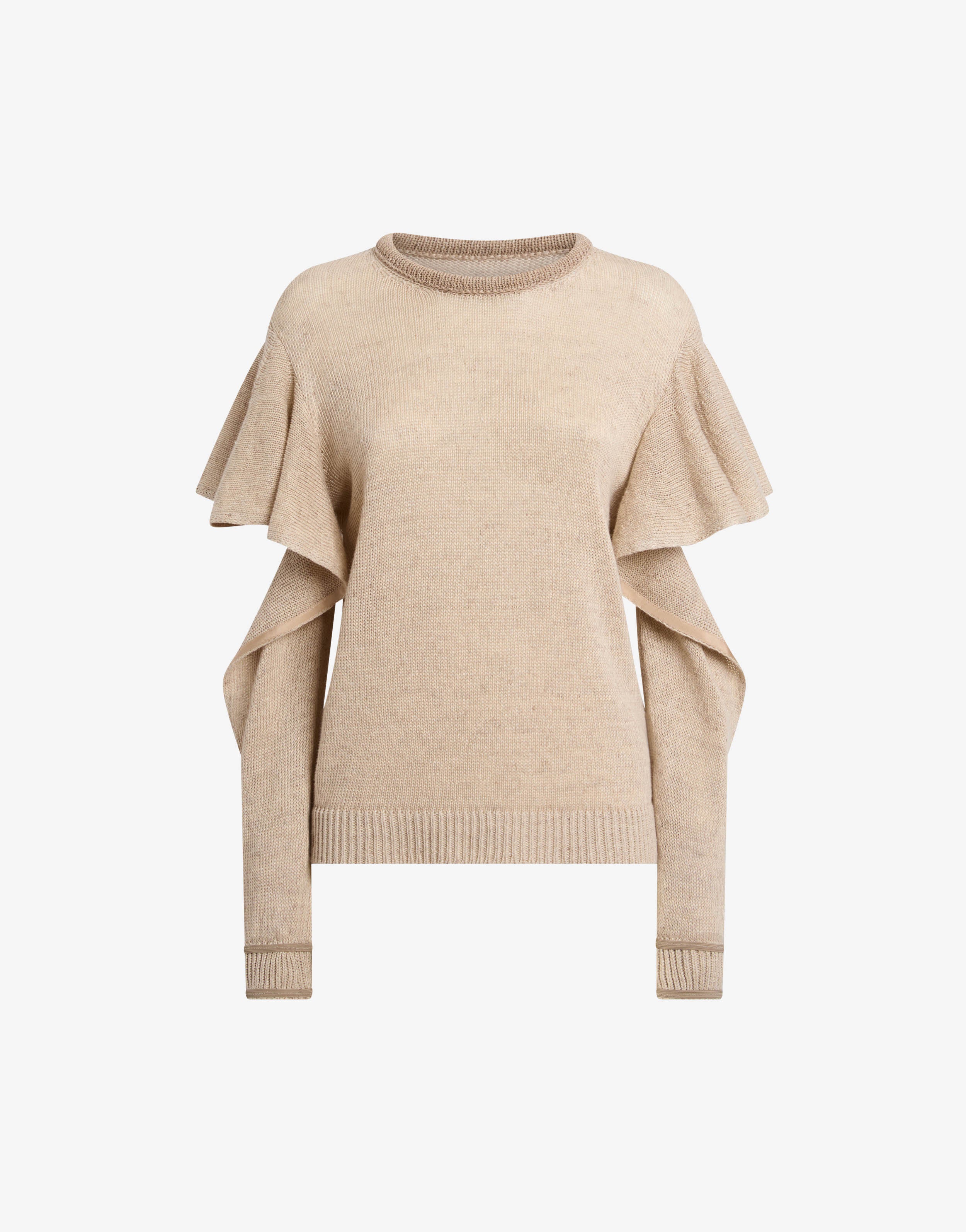 Pullover in lino e cotone - Image 5