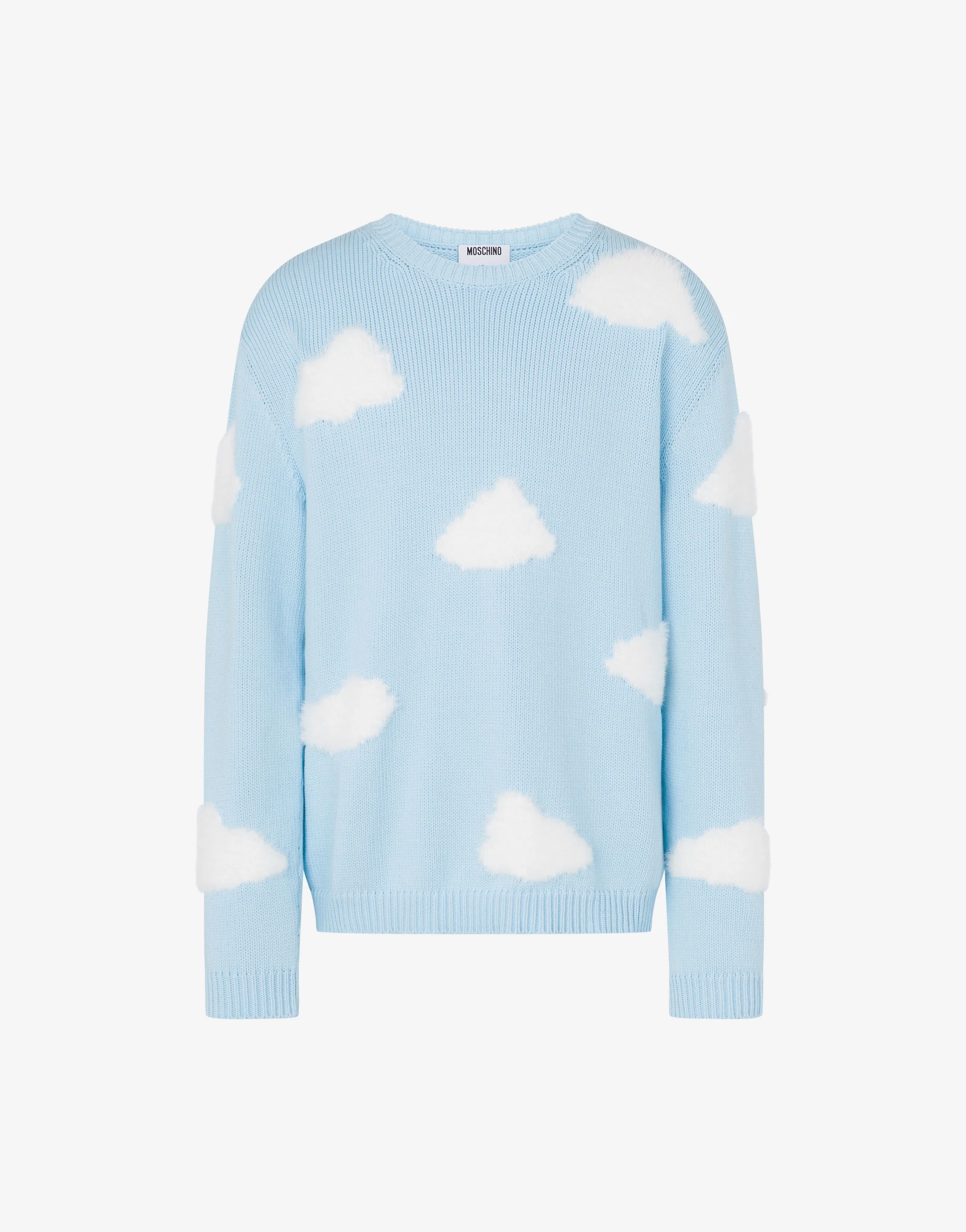 Pullover in misto cotone organico Archive Cloud - Image 5