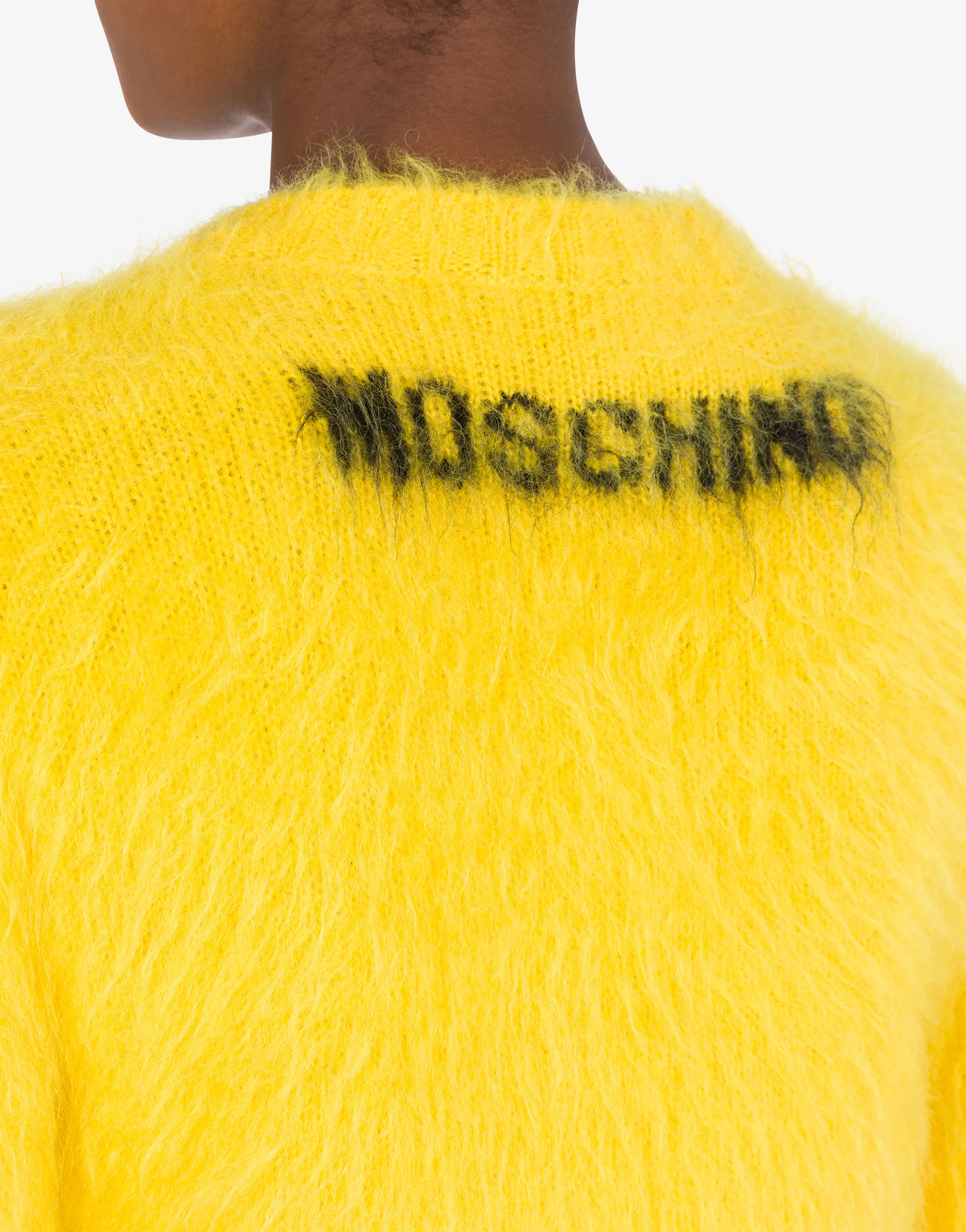 Pullover in mohair garzato Smiley - Image 5