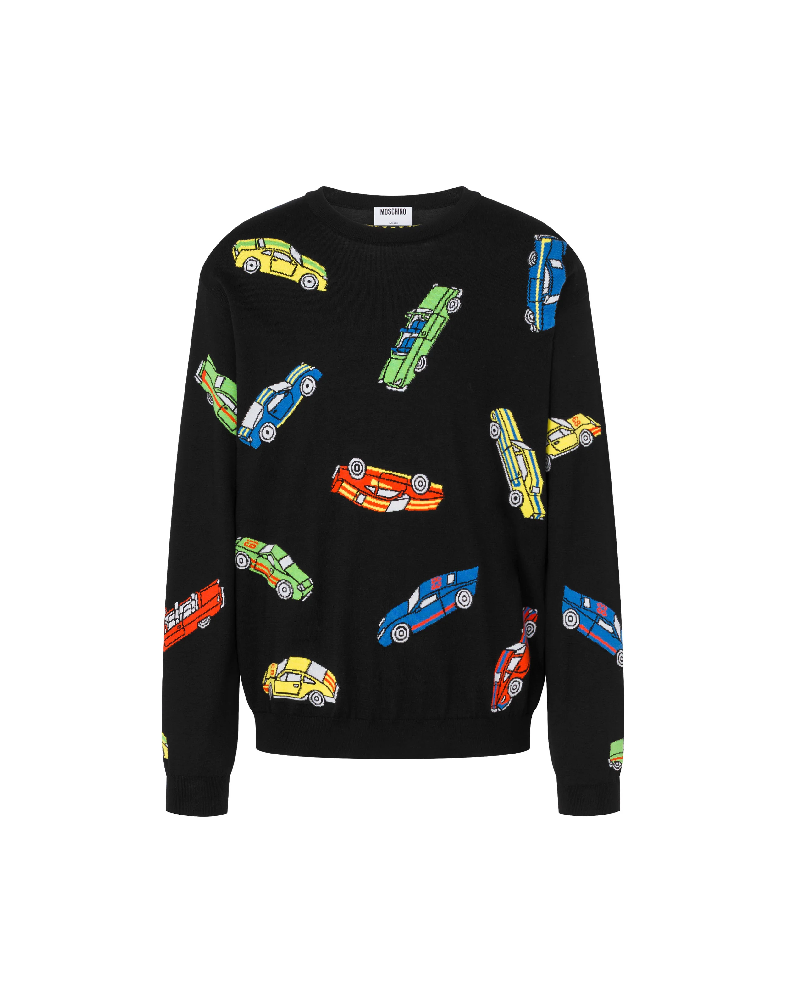 Pullover in puro cotone intarsiato - Image 5
