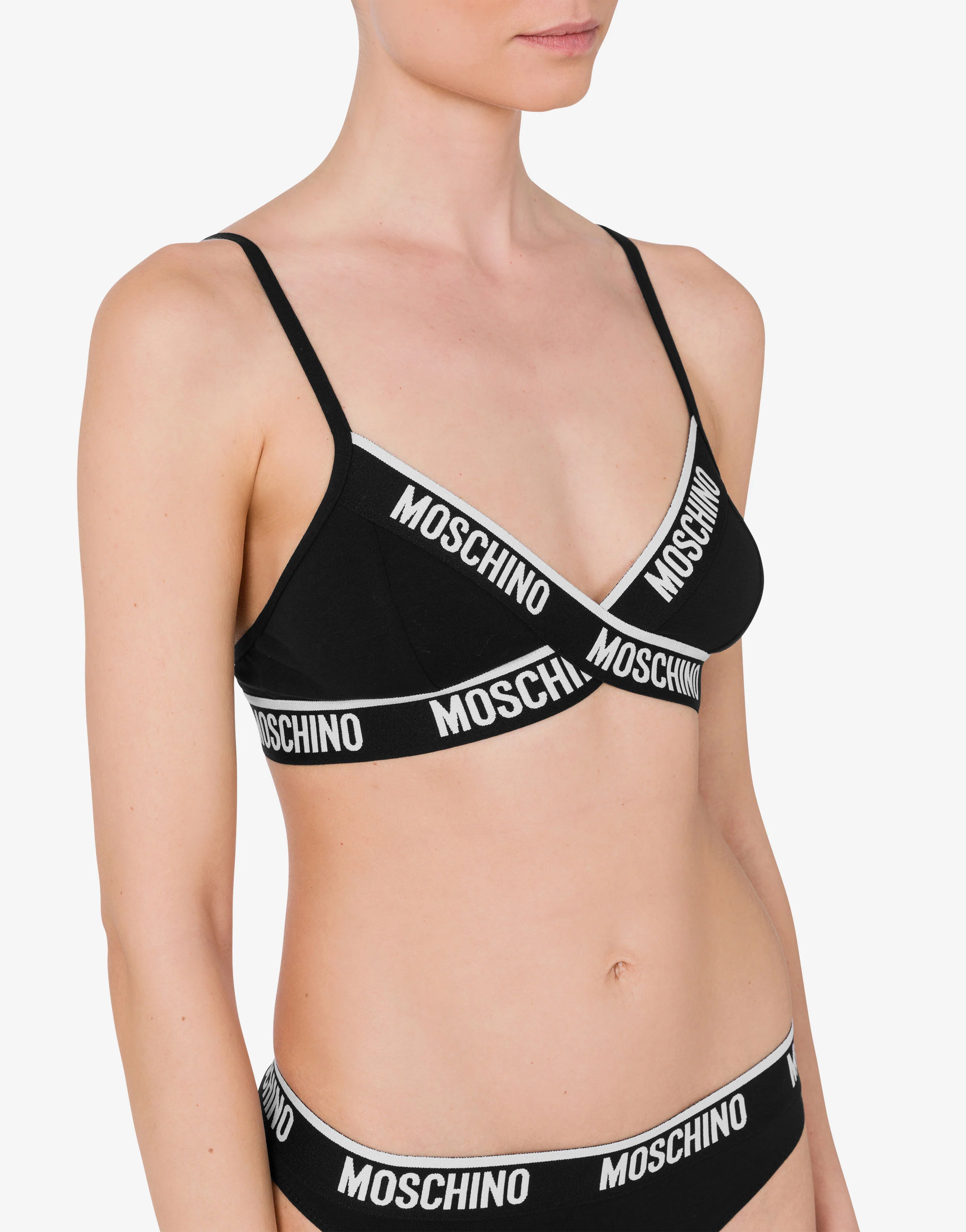 Reggiseno in jersey stretch Elastic Logo Band - Image 2