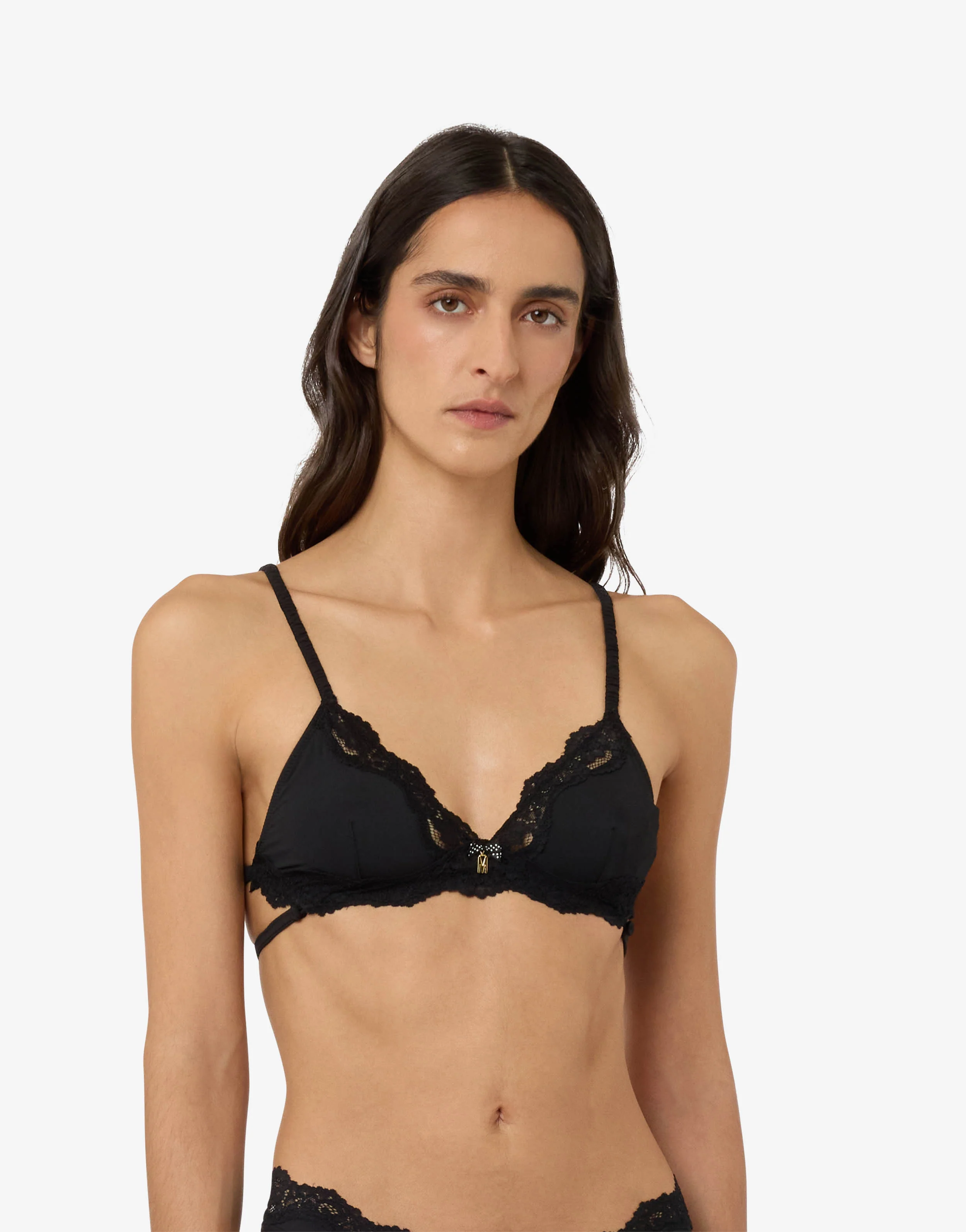 Reggiseno in microfibra e pizzo - Image 2