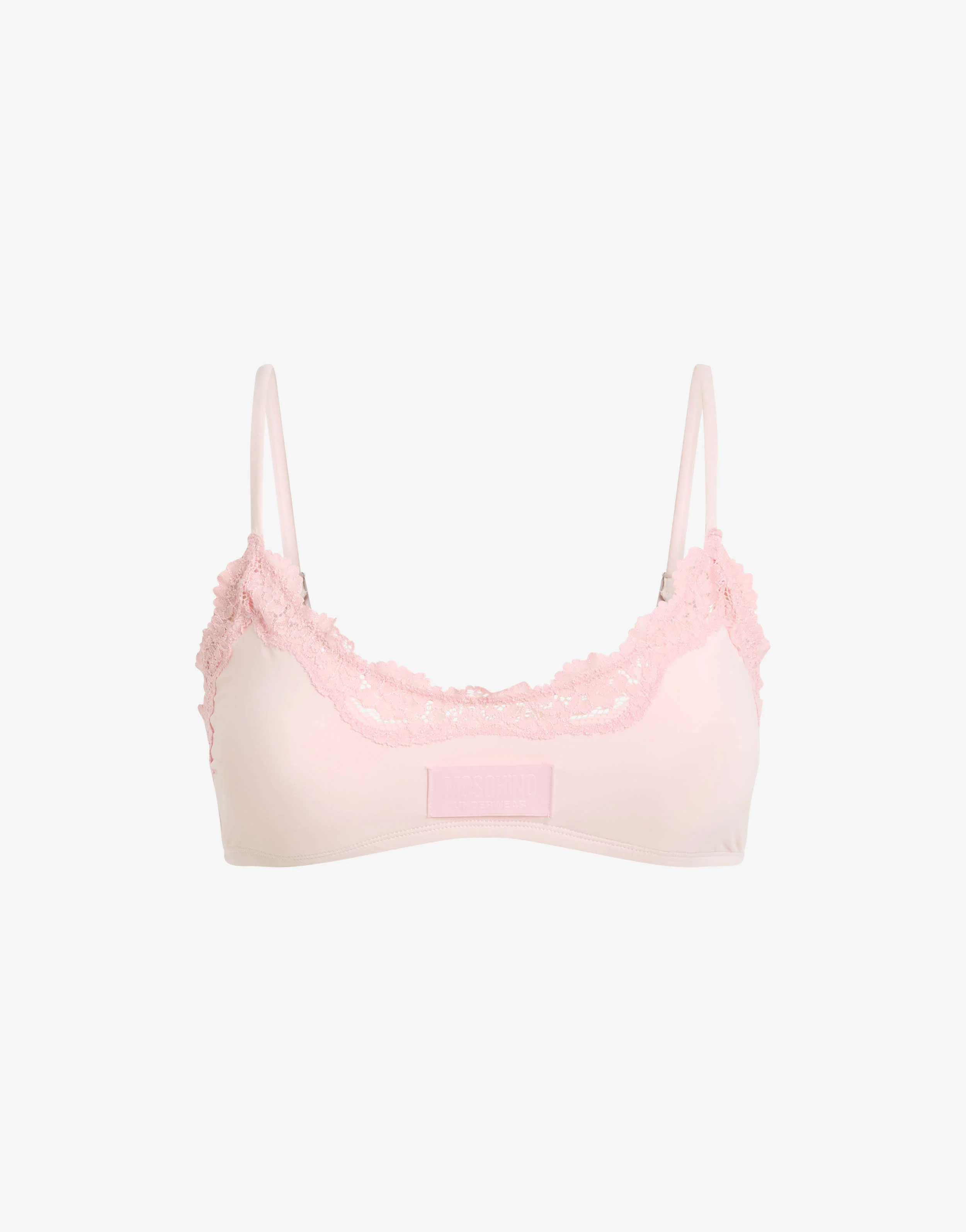Reggiseno in microfibra e pizzo