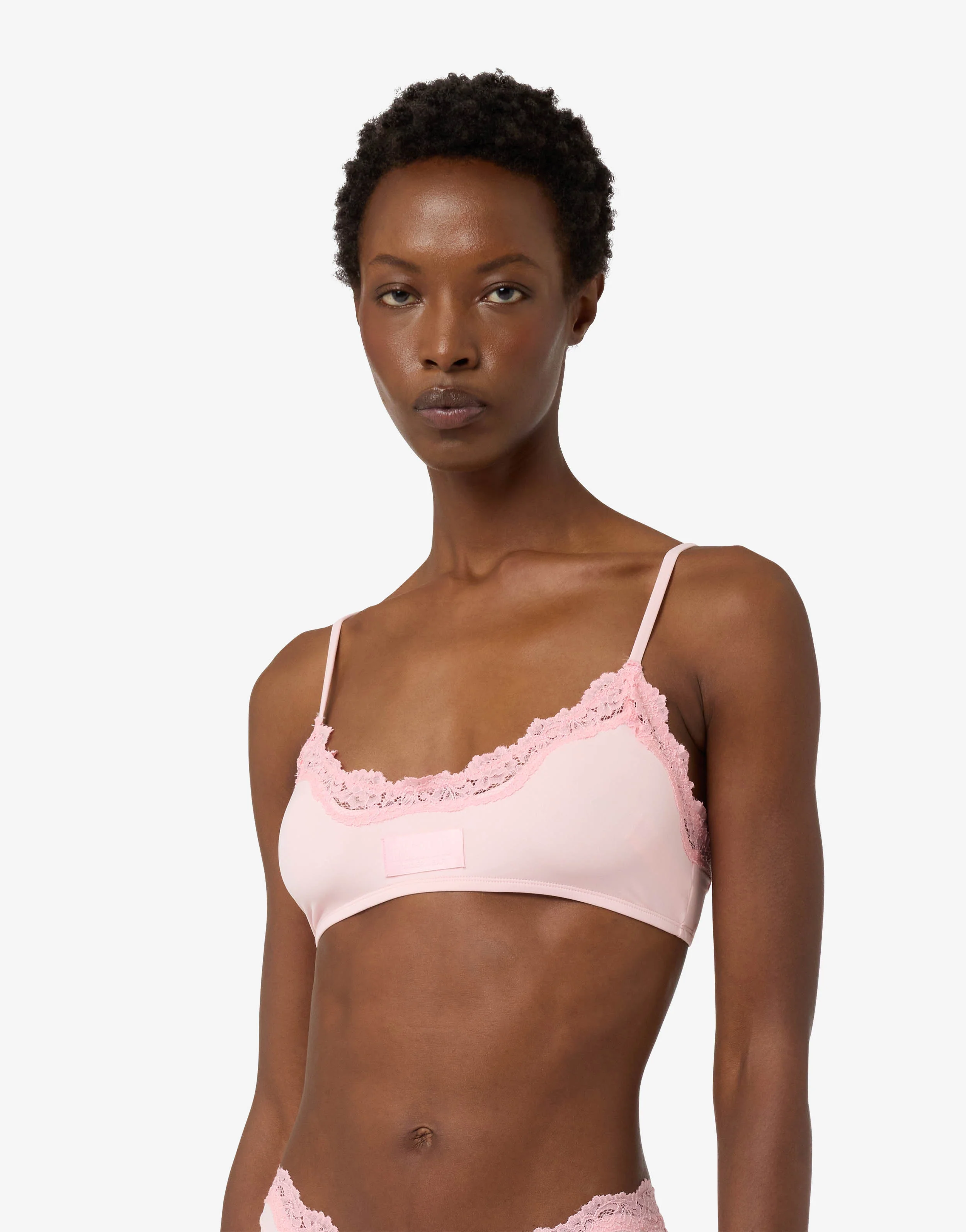 Reggiseno in microfibra e pizzo - Image 2