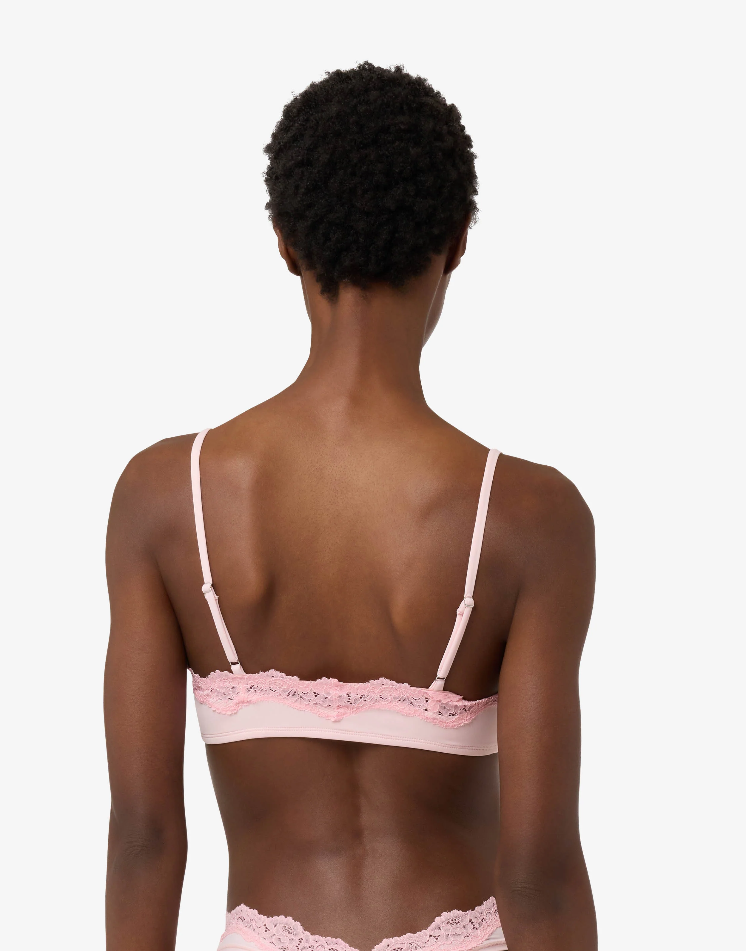 Reggiseno in microfibra e pizzo - Image 3