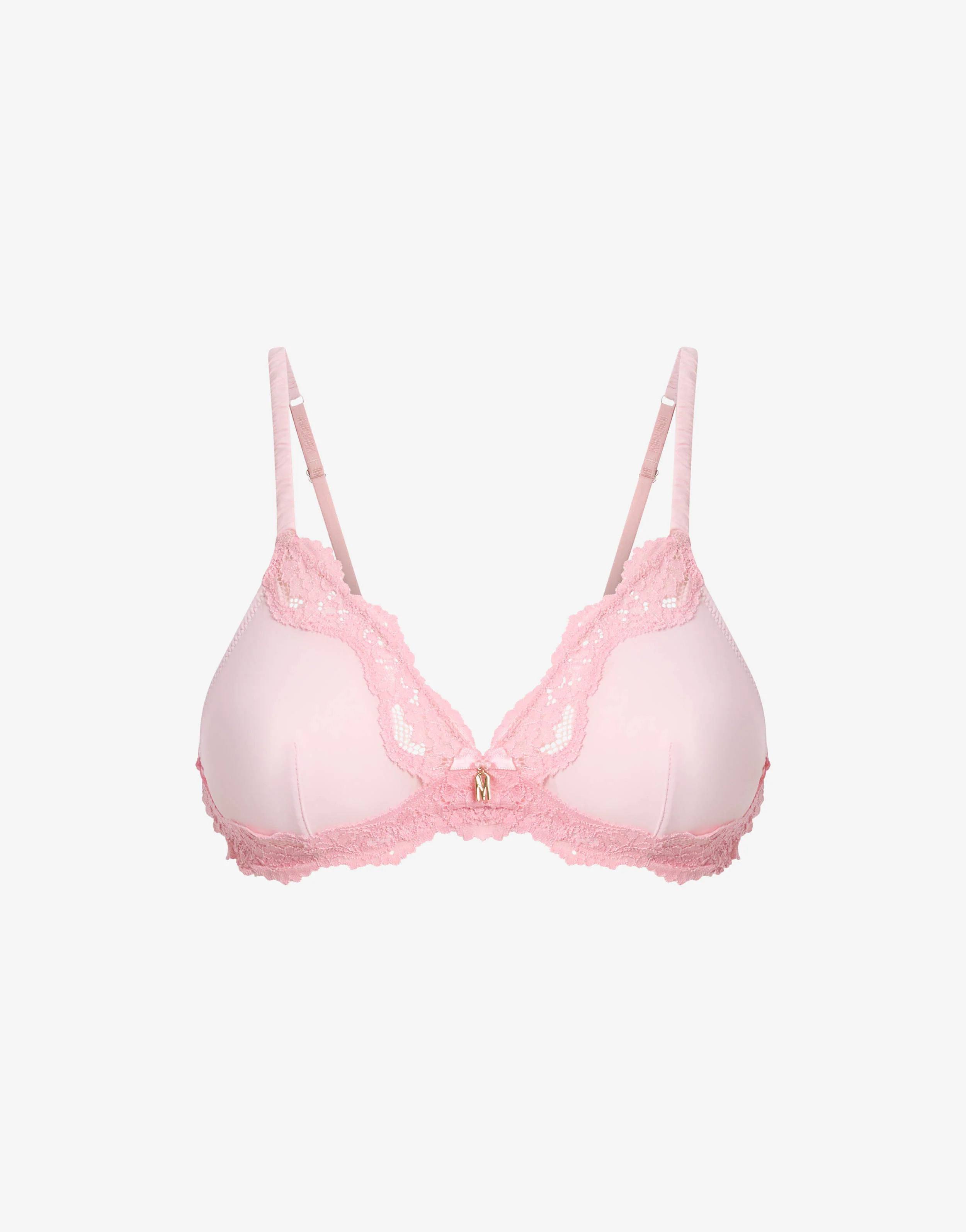 Reggiseno in microfibra e pizzo