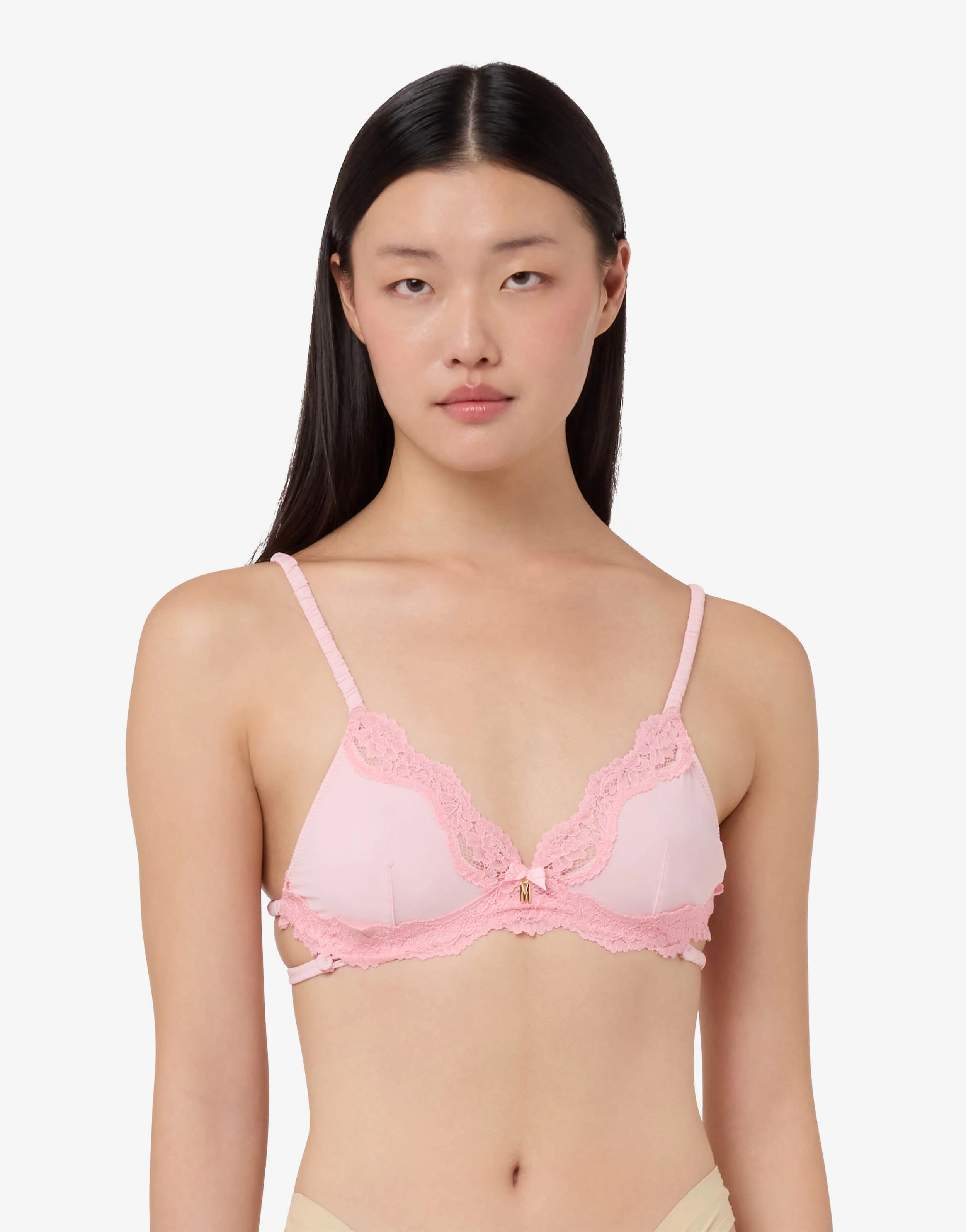 Reggiseno in microfibra e pizzo - Image 2