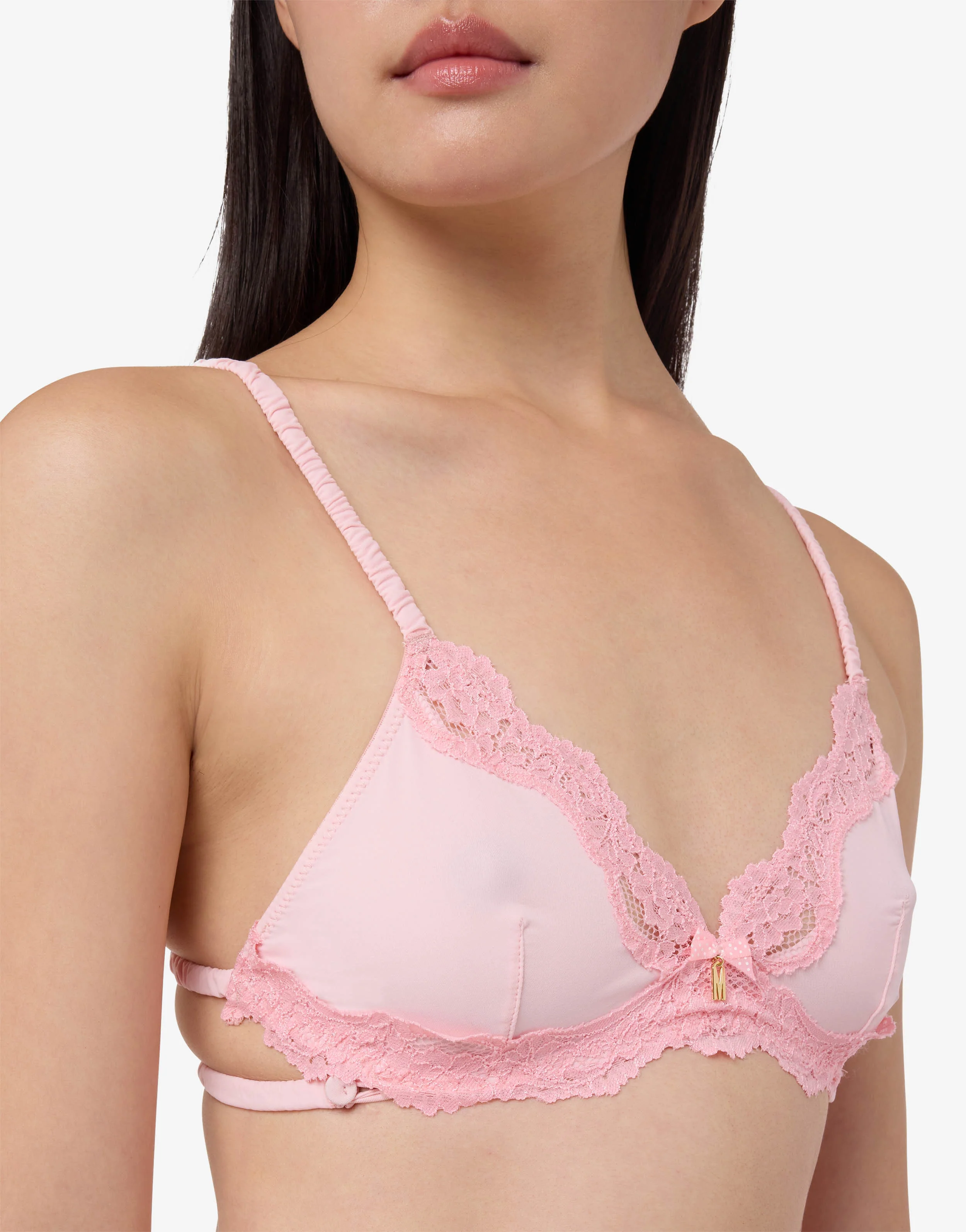 Reggiseno in microfibra e pizzo - Image 4