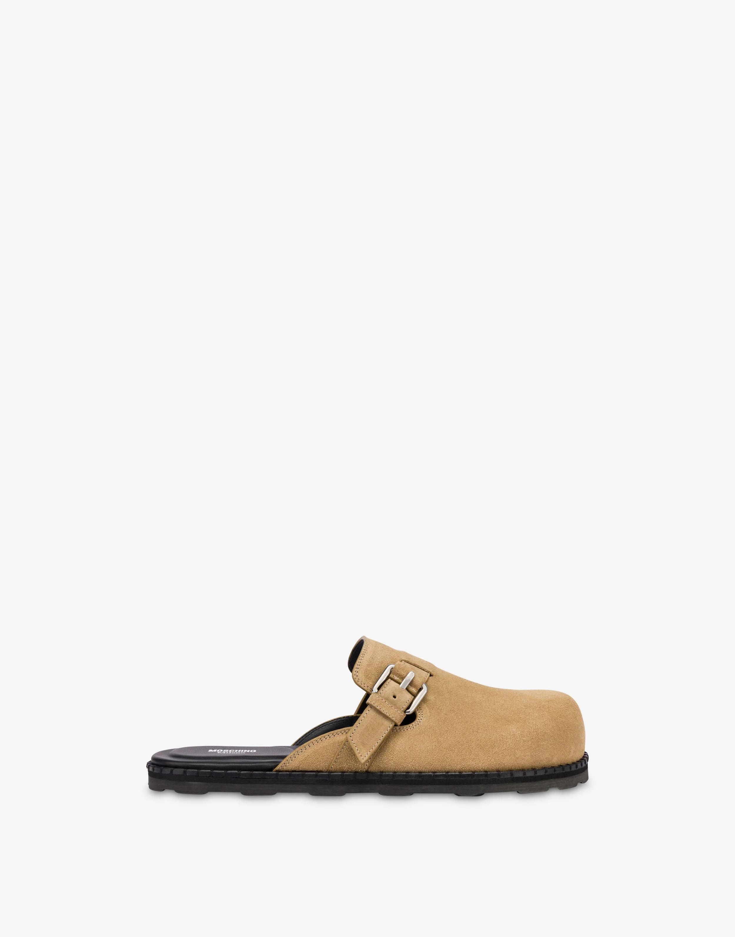 Sabot in suede con cinturino - Image 2