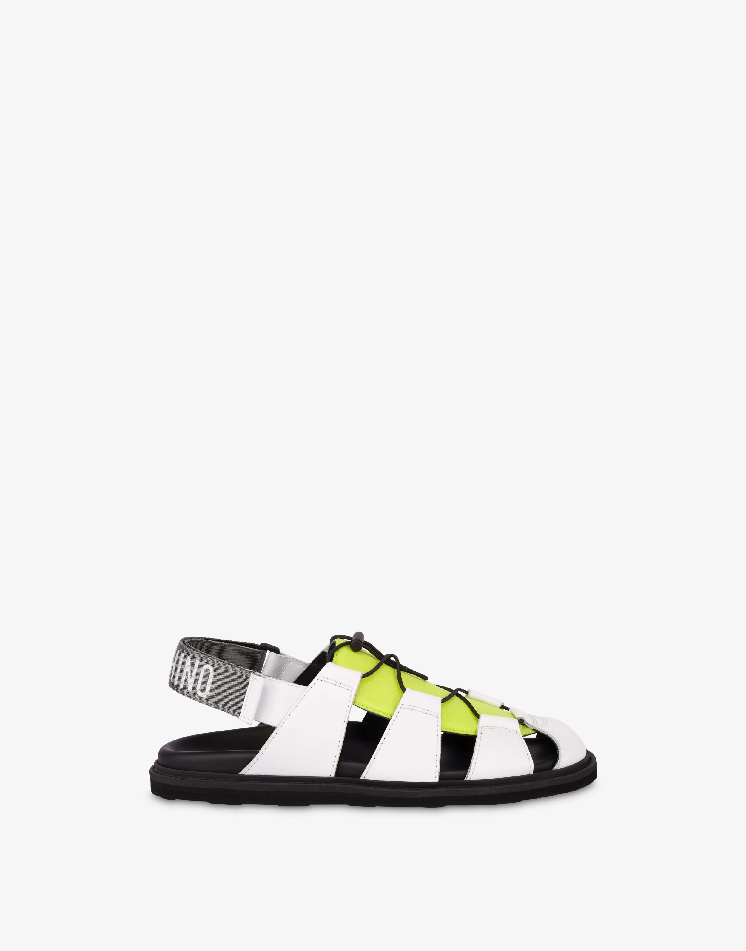 Sandali in vitello e nylon - Image 2