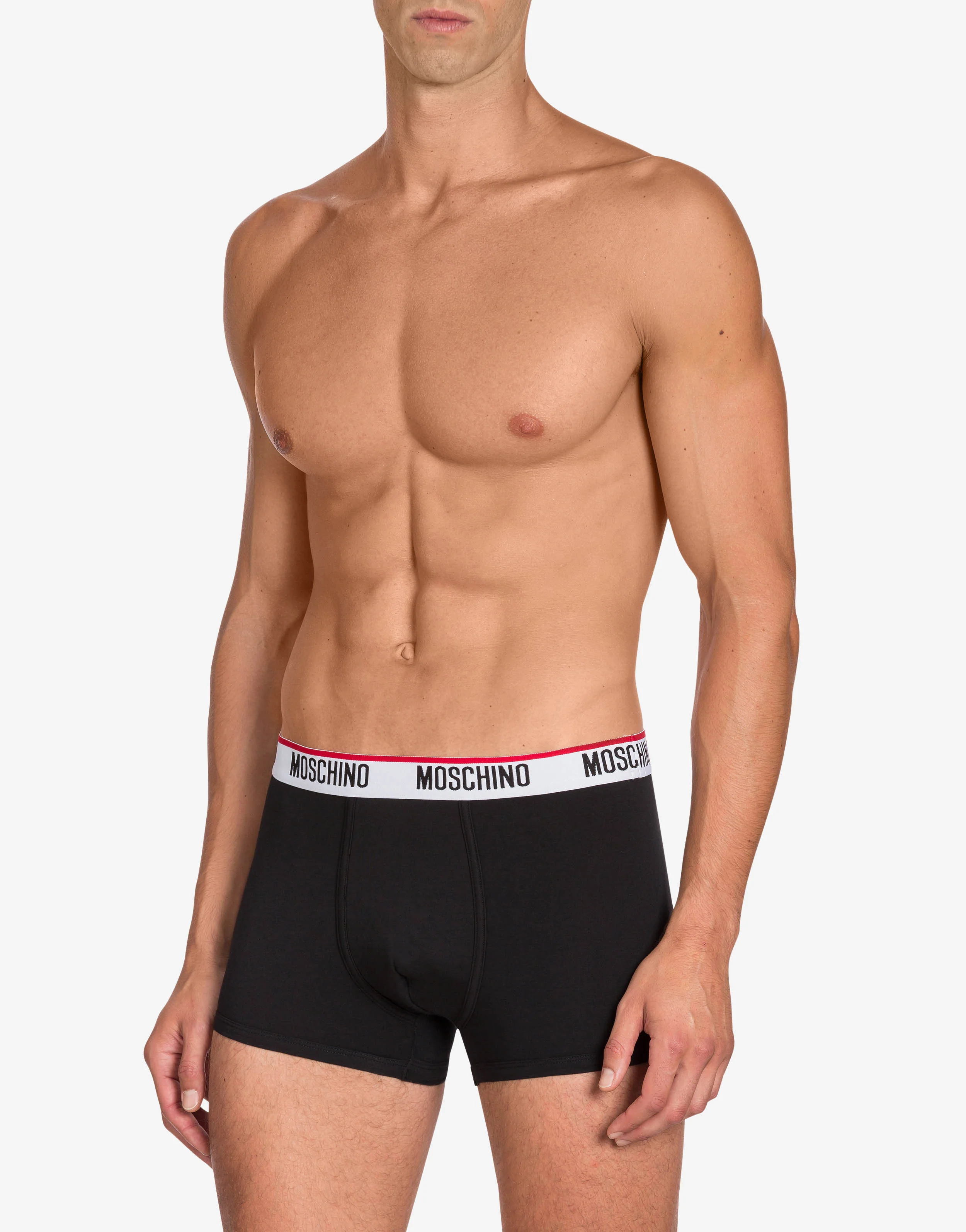 Set di 2 boxer in jersey di cotone con logo - Image 2