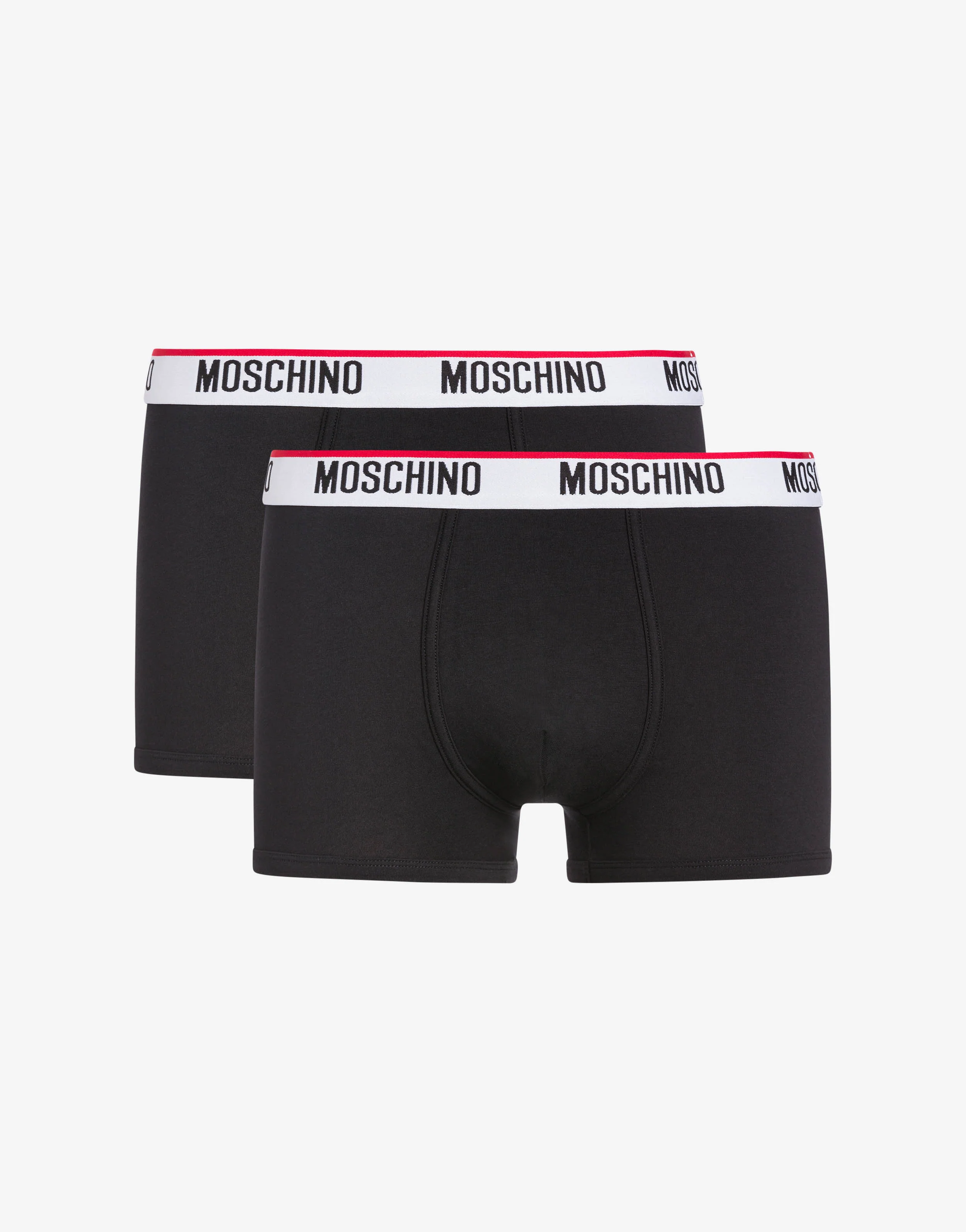 Set di 2 boxer in jersey di cotone con logo