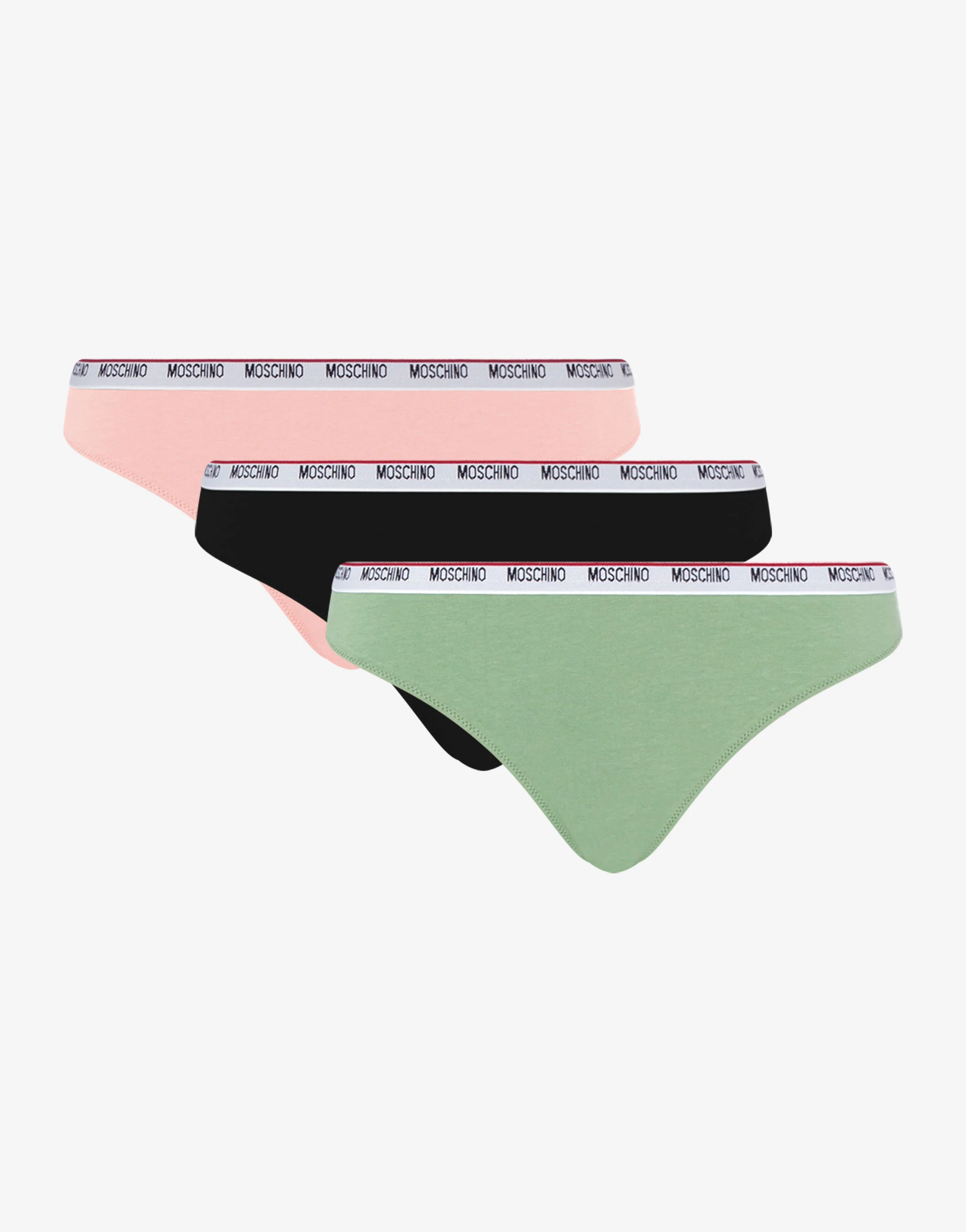 Set di 3 slip in jersey stretch Logo Band