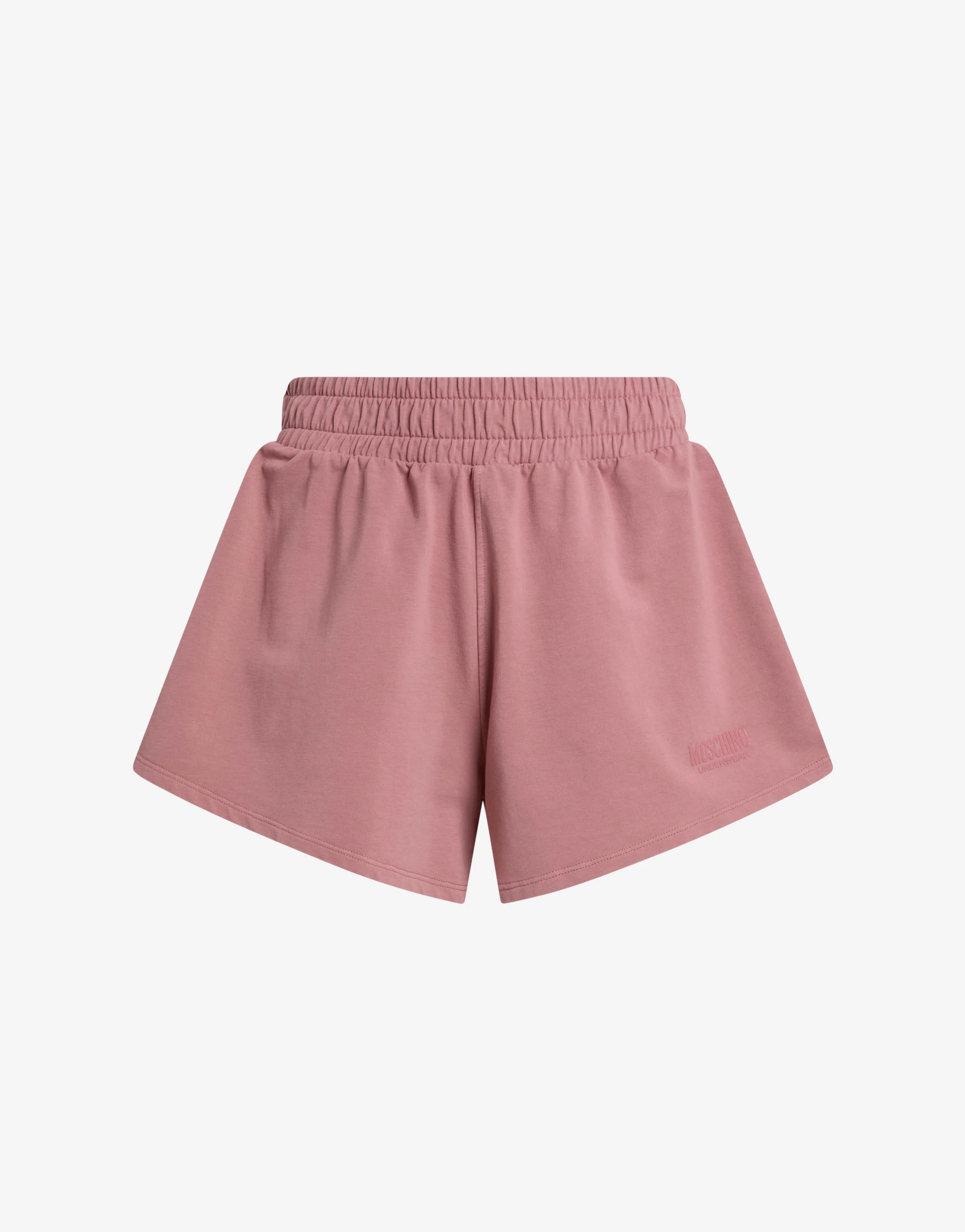 Short in felpa di cotone tinto in capo