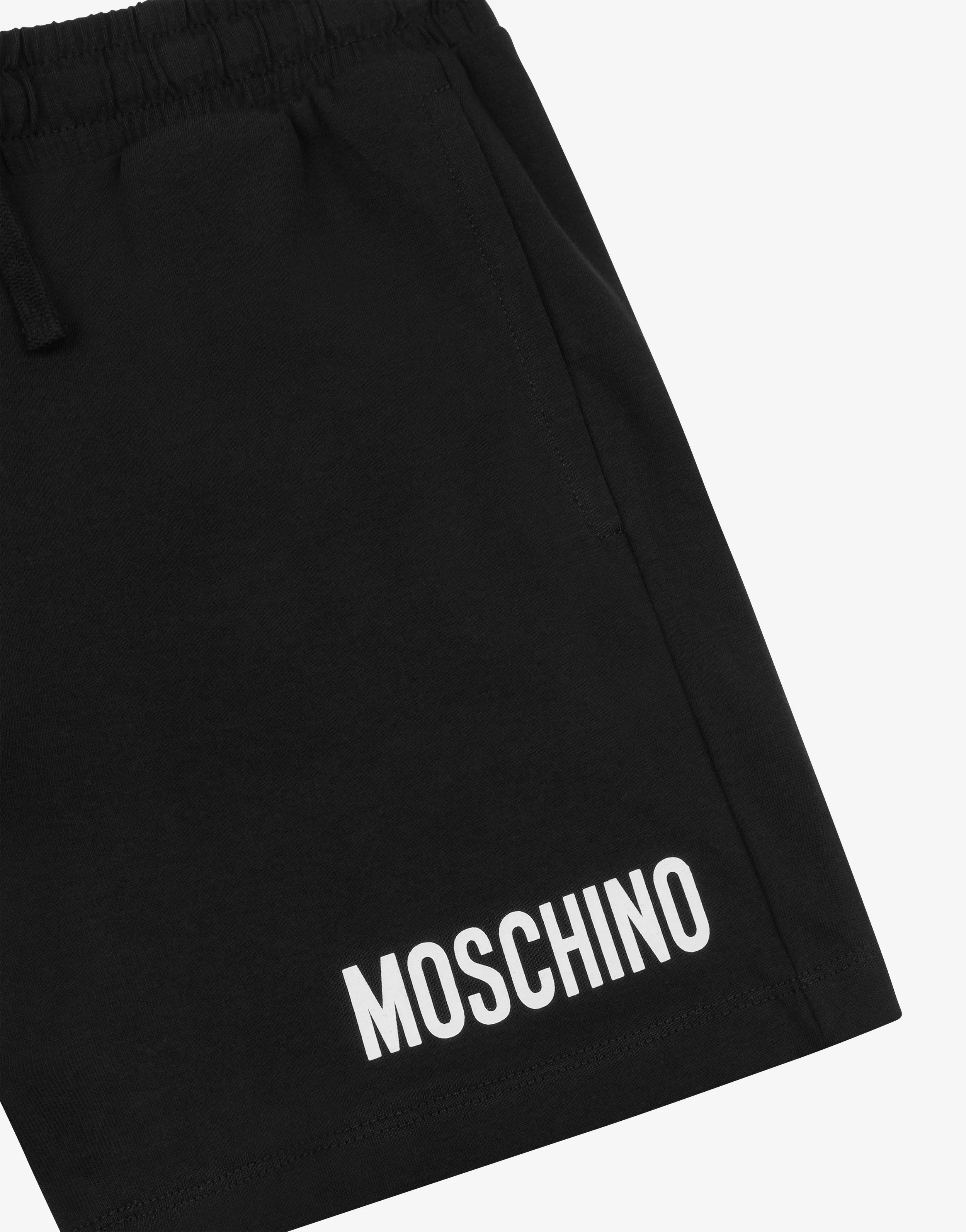 Short in jersey Logo Print - Image 3