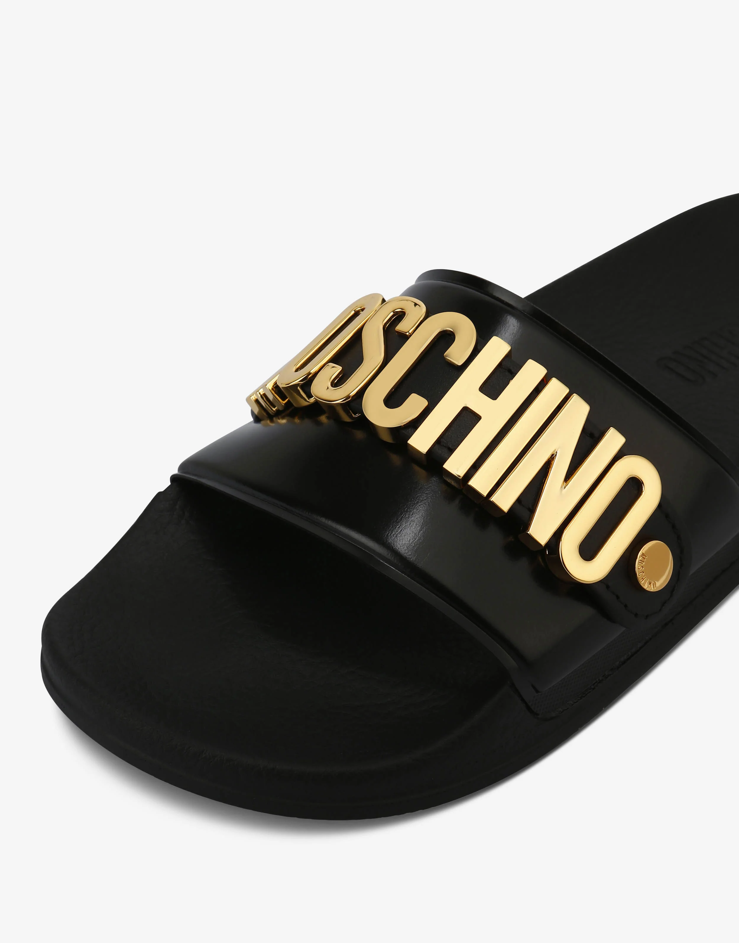 Slide sandal in PVC con logo Lettering - Image 4