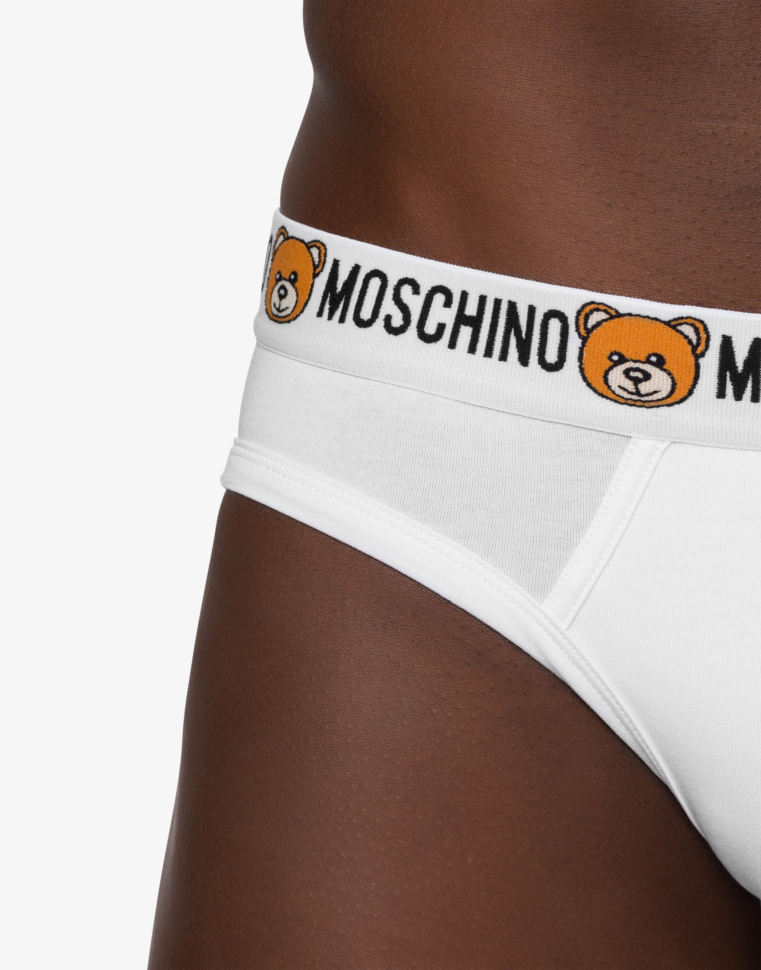 Slip in cotone con Moschino Teddy Bear - Image 4