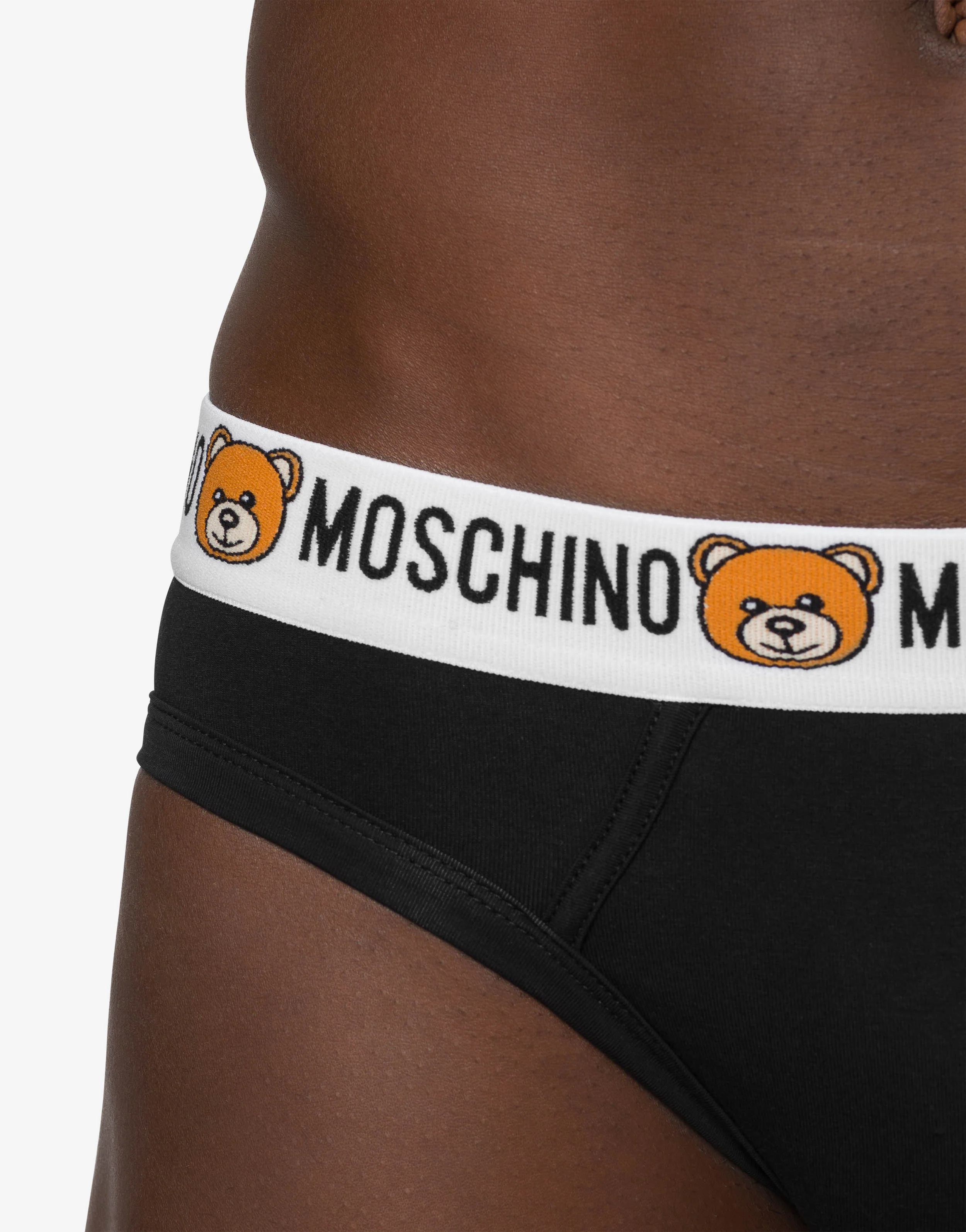 Slip in cotone con Moschino Teddy Bear - Image 4